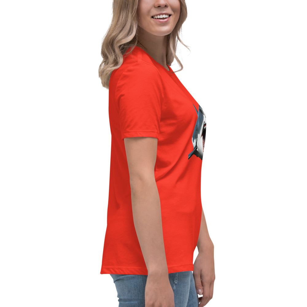 Great White Bite Women's Relaxed T-Shirt