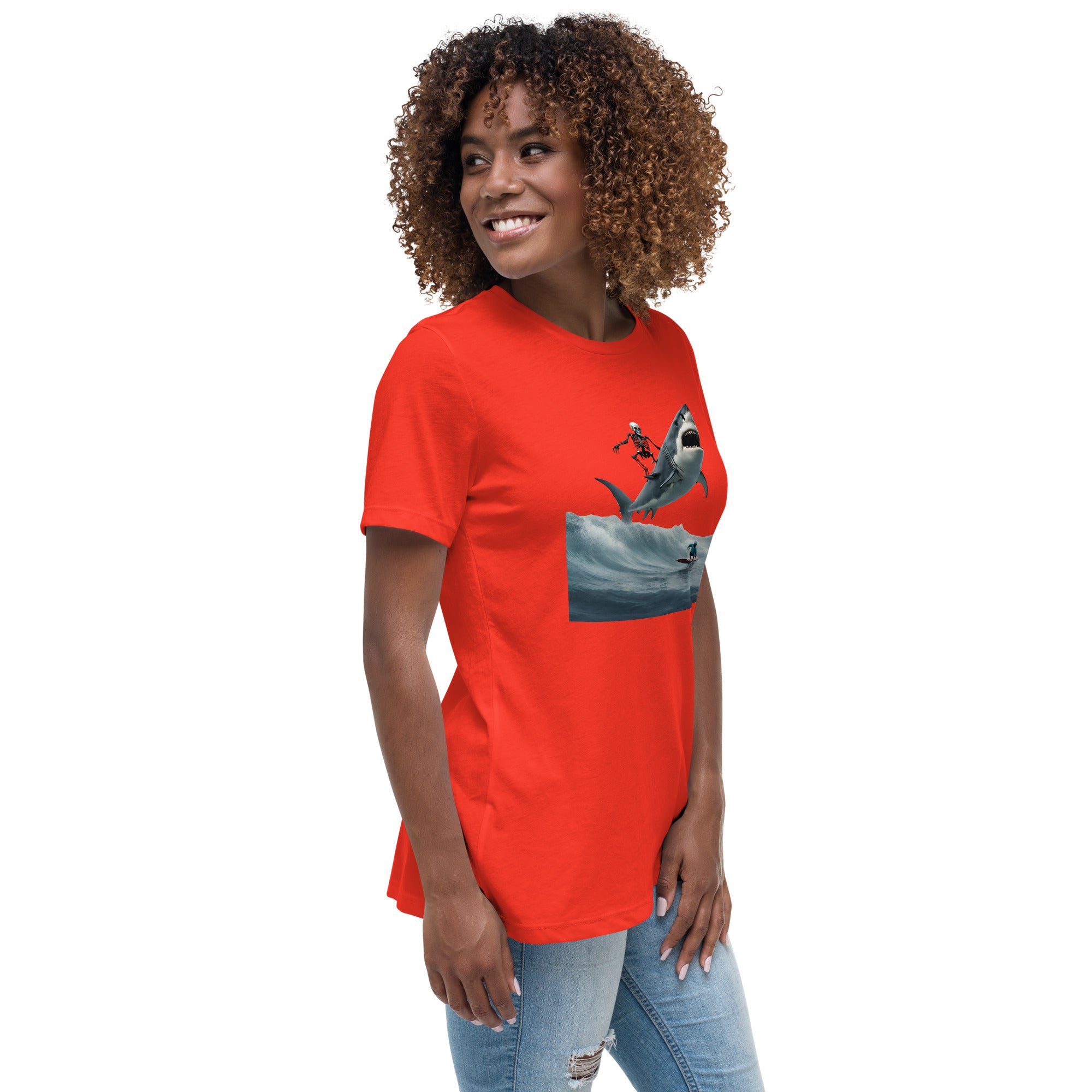 Shark Shredder Women's Relaxed T-Shirt