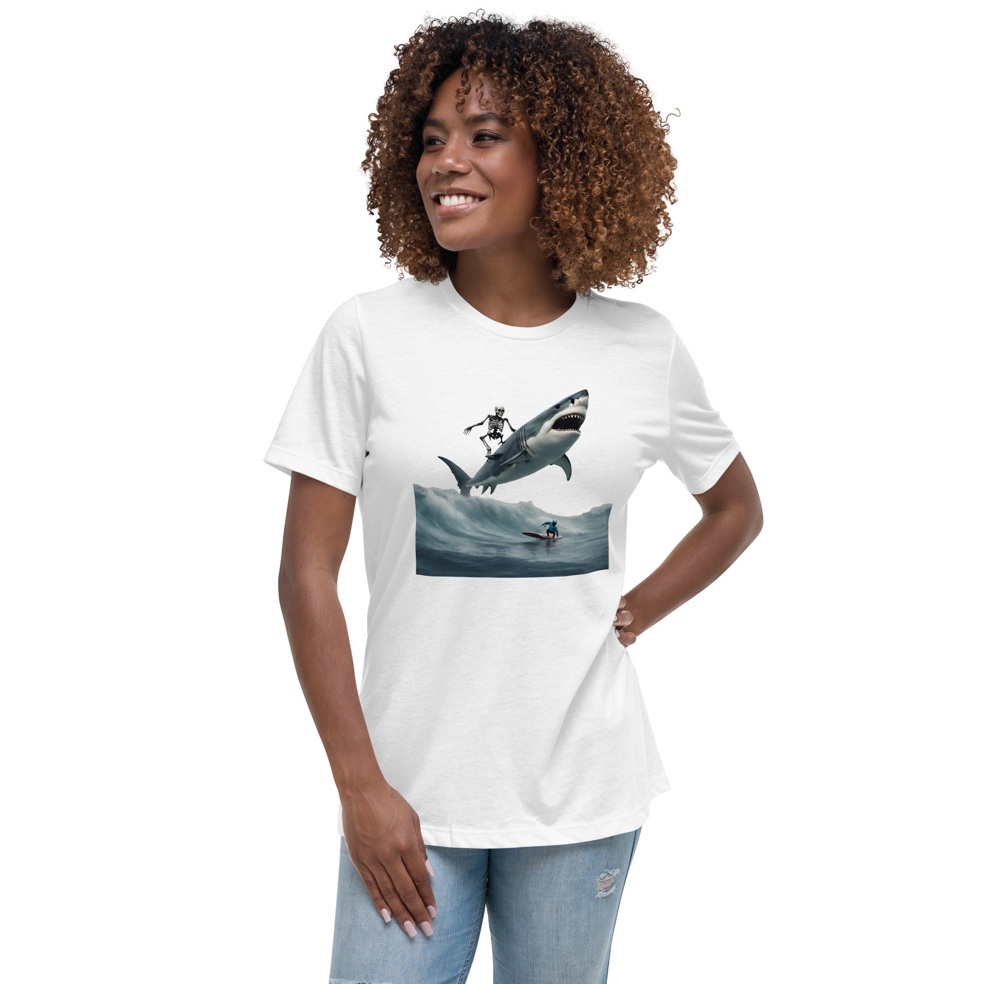 Shark Shredder Women's Relaxed T-Shirt