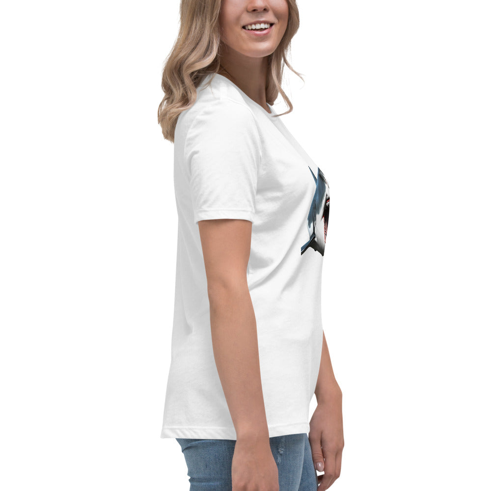 Great White Bite Women's Relaxed T-Shirt