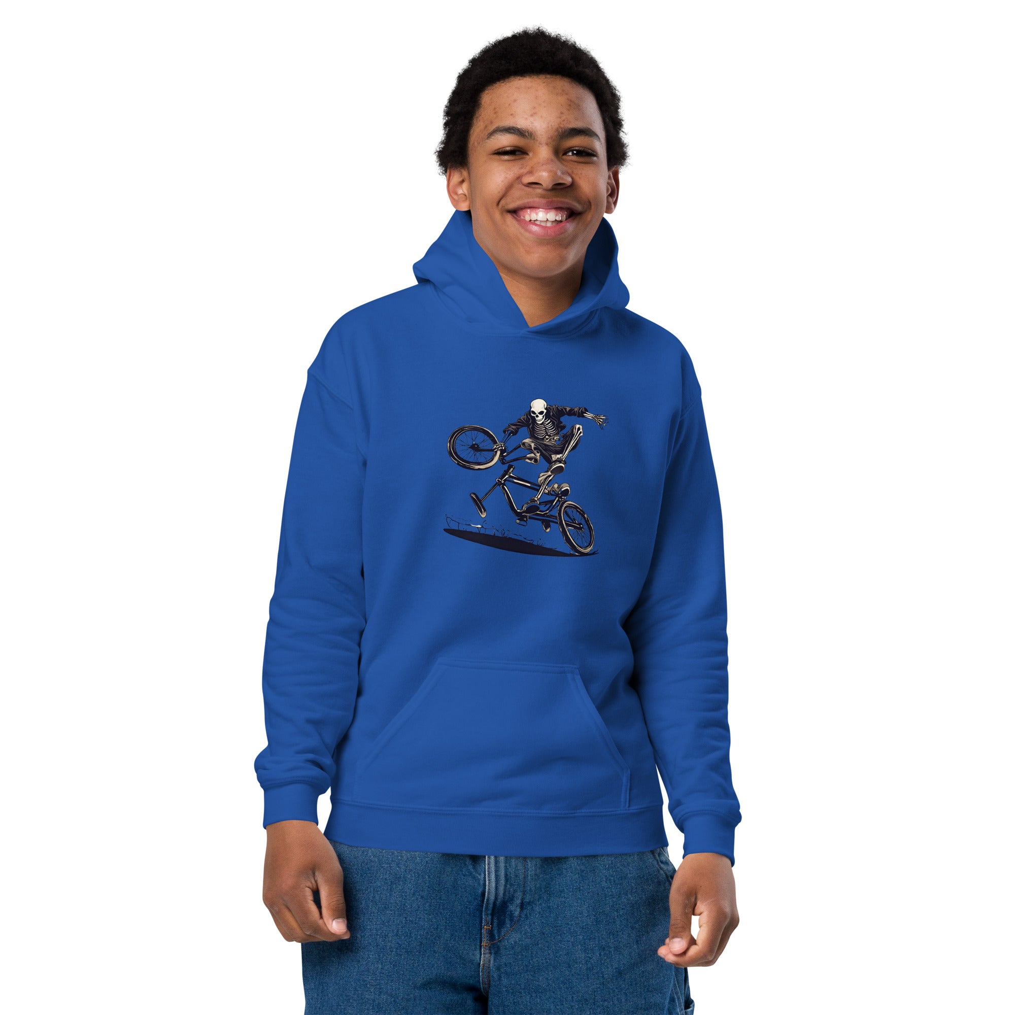 Till the Wheels Fall Off Youth Heavy Blend Hoodie