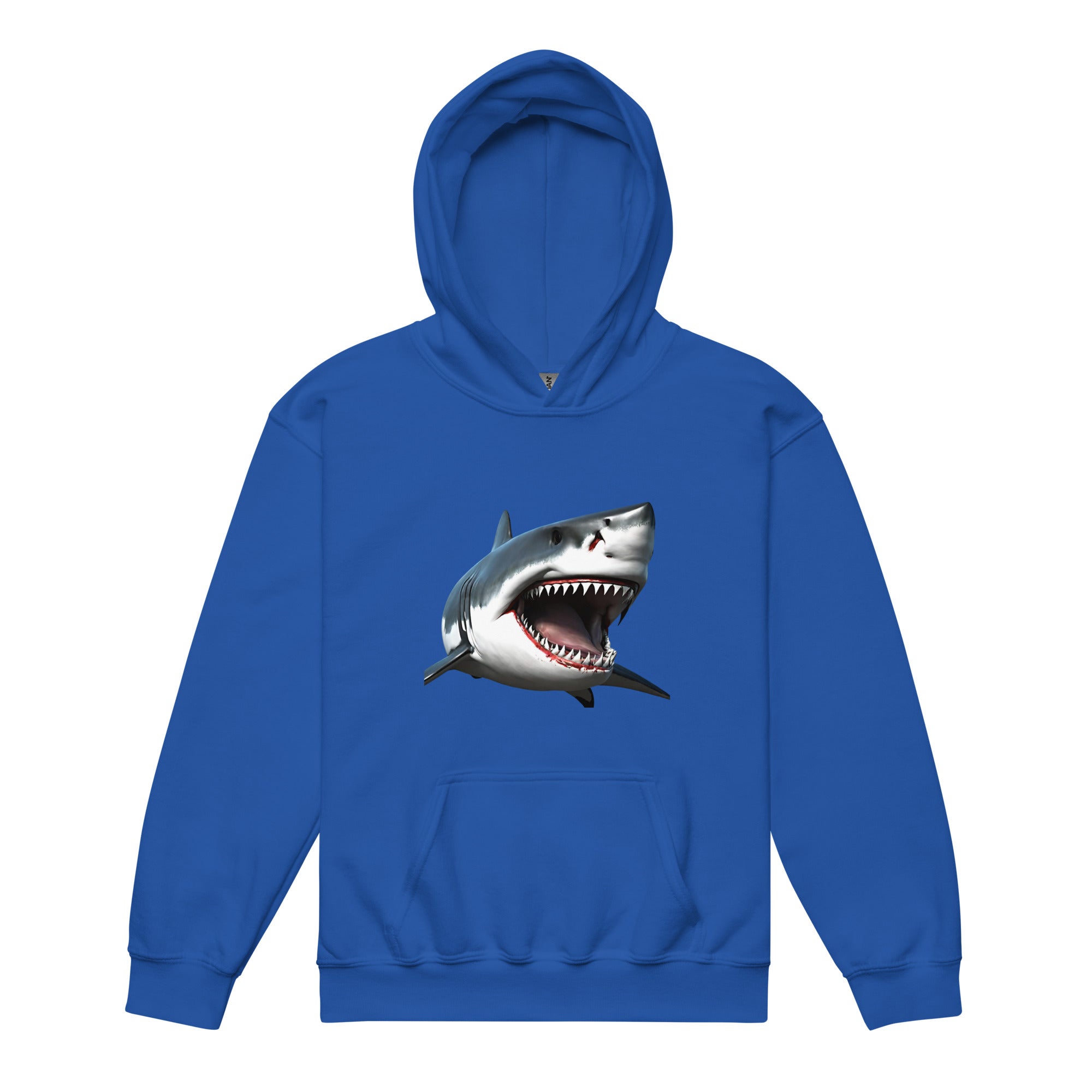 Great White Bite Youth Heavy-Blend Hoodie