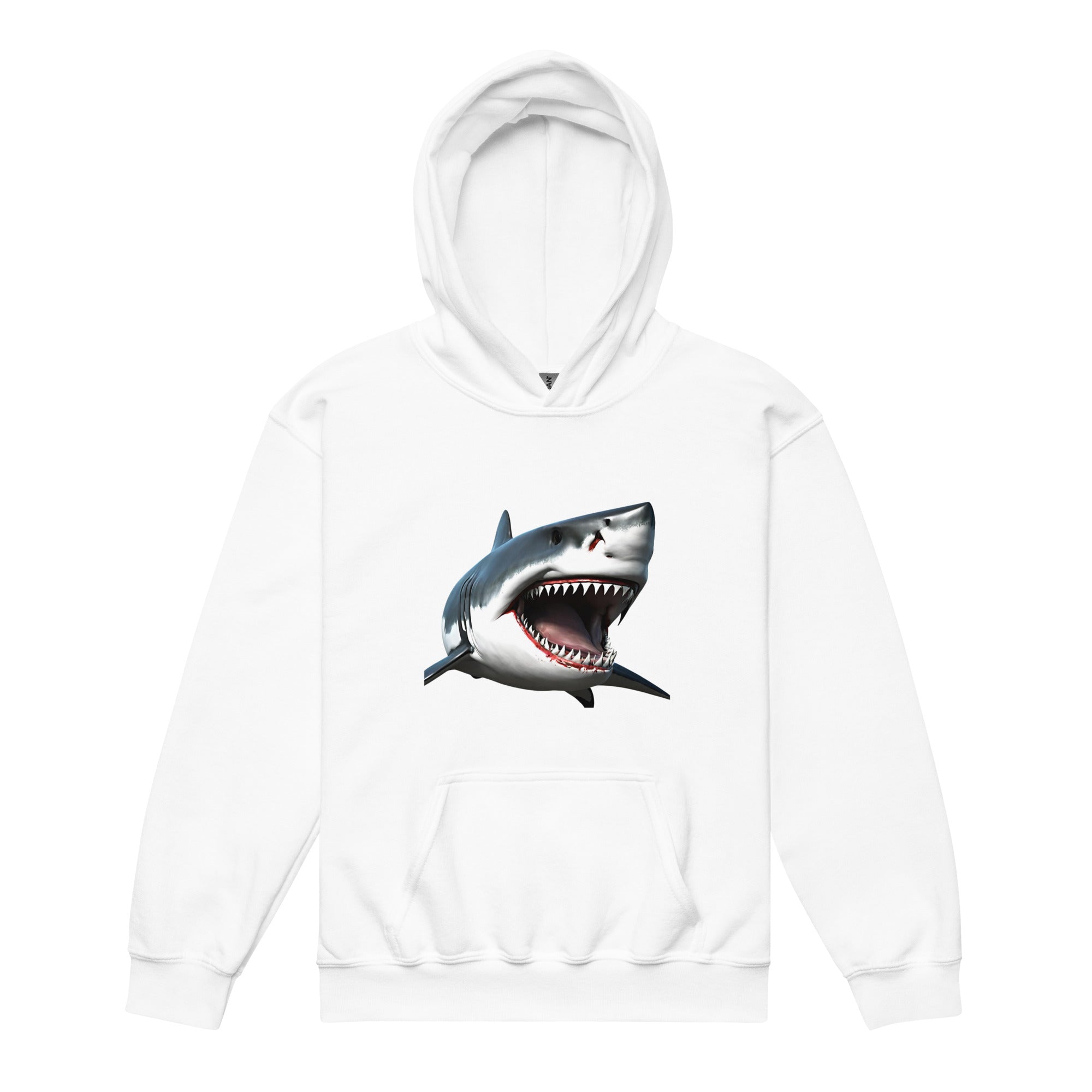 Great White Bite Youth Heavy-Blend Hoodie