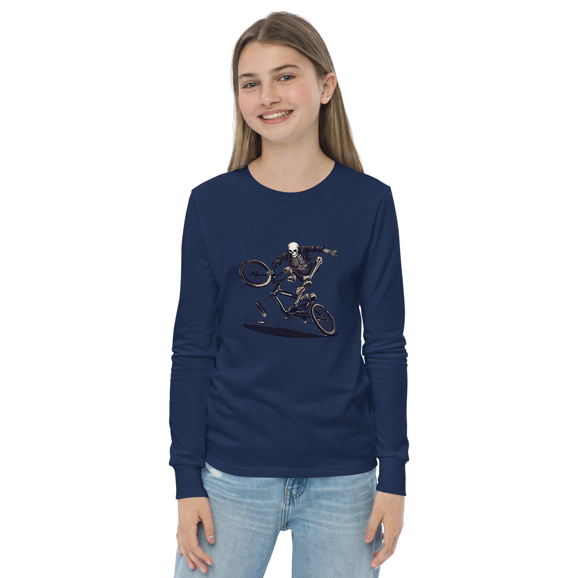 Till the Wheels Fall Off Youth Long Sleeve Shirt