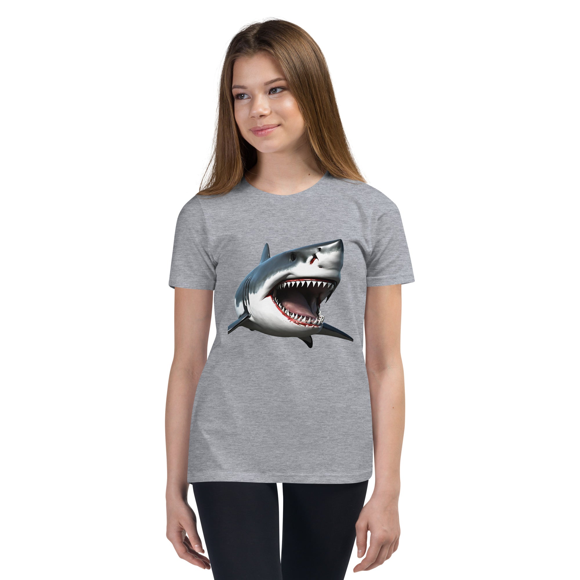 Great White Bite Youth Short Sleeve T-Shirt