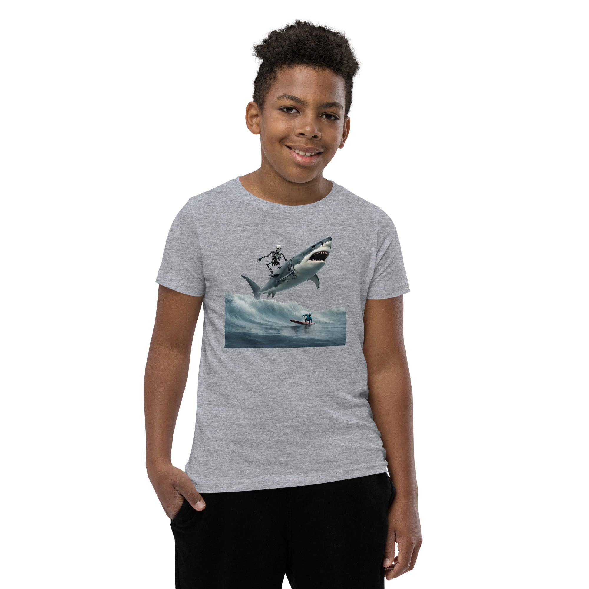 Shark Shredder Youth Short Sleeve T-Shirt