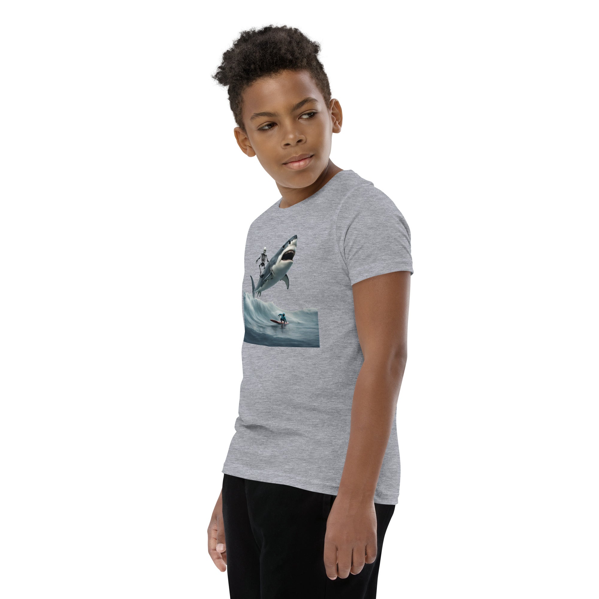 Shark Shredder Youth Short Sleeve T-Shirt