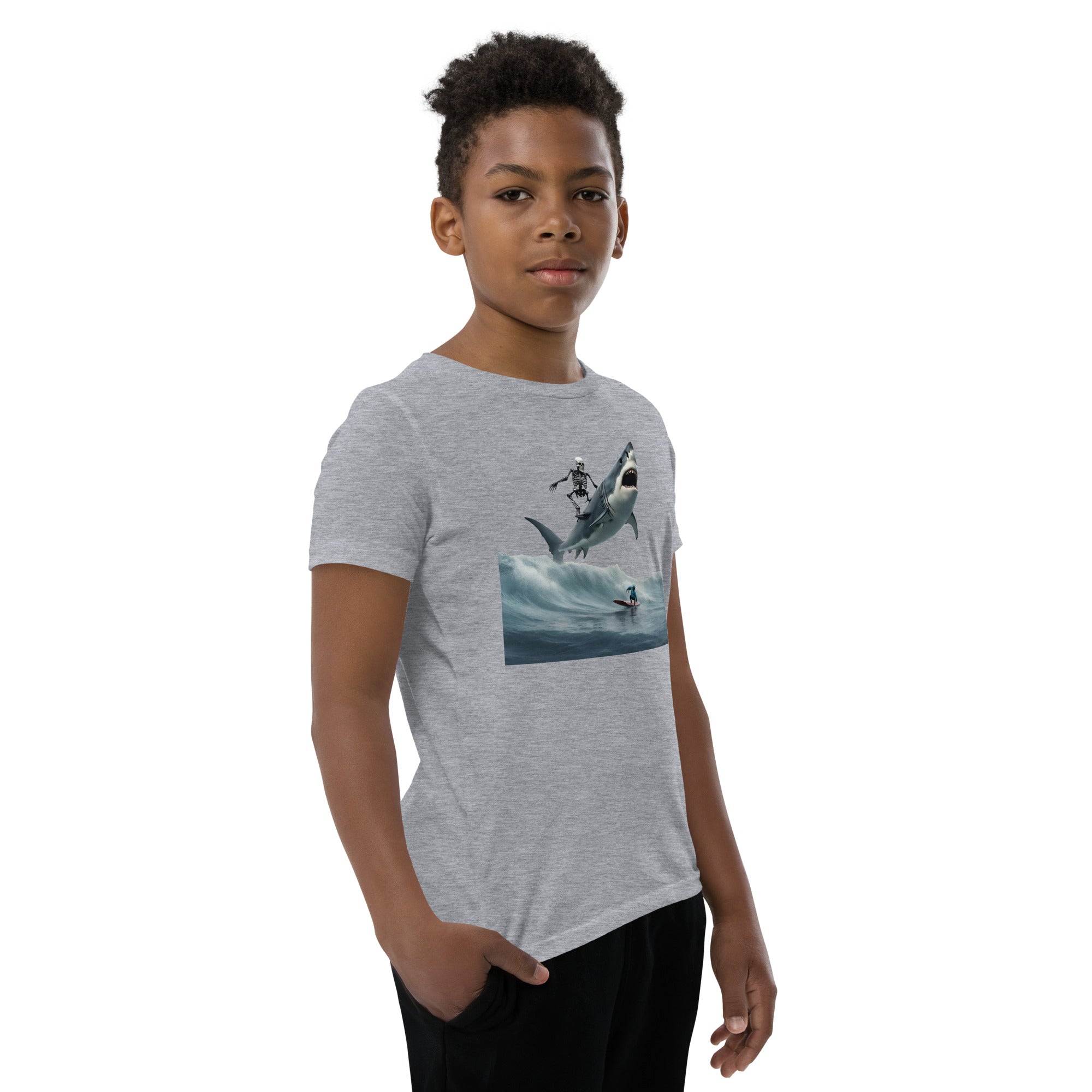 Shark Shredder Youth Short Sleeve T-Shirt