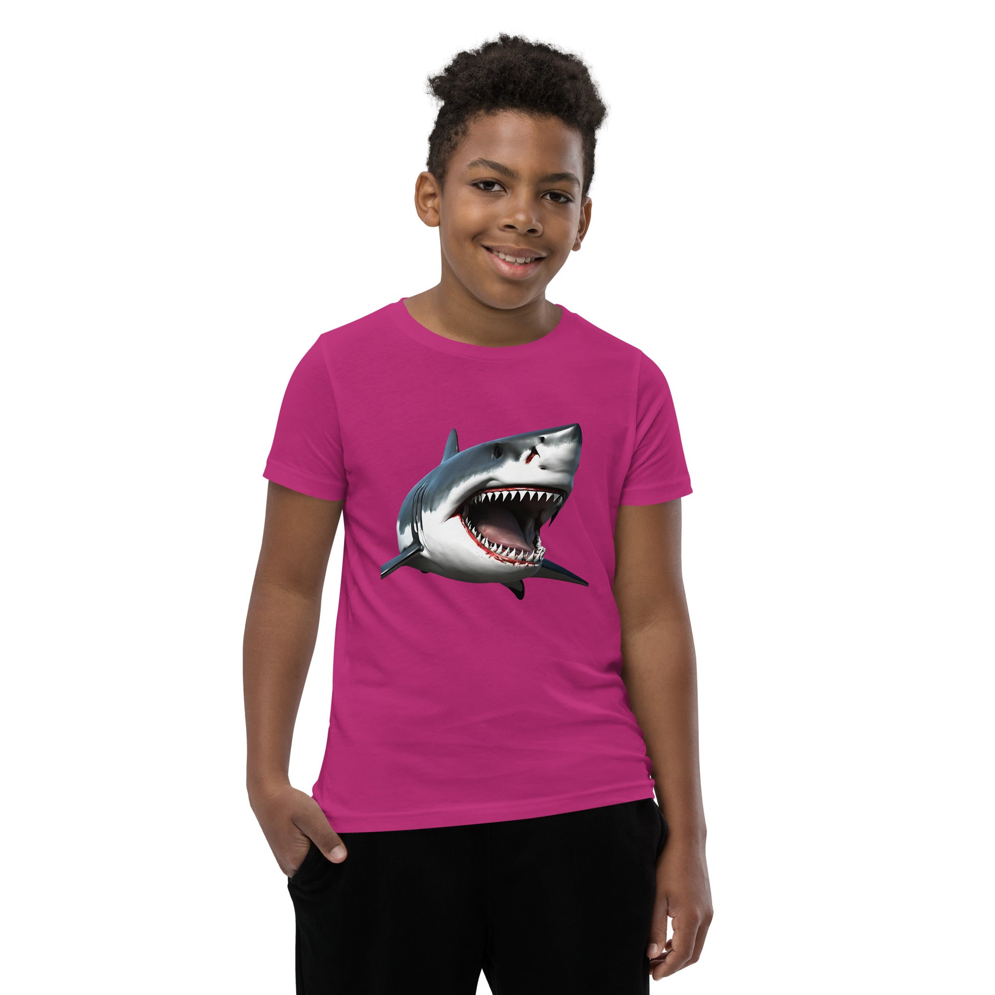 Great White Bite Youth Short Sleeve T-Shirt