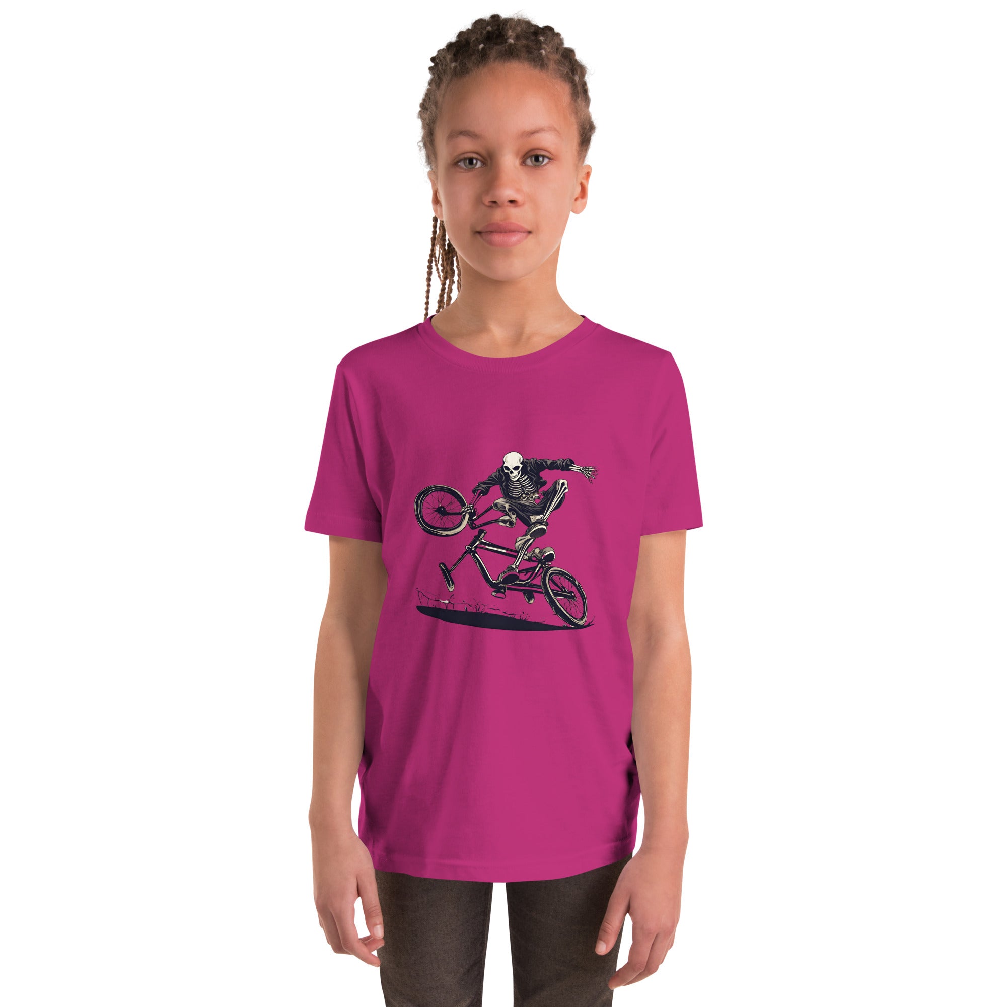 Till the Wheels Fall Off Youth Short Sleeve T-Shirt