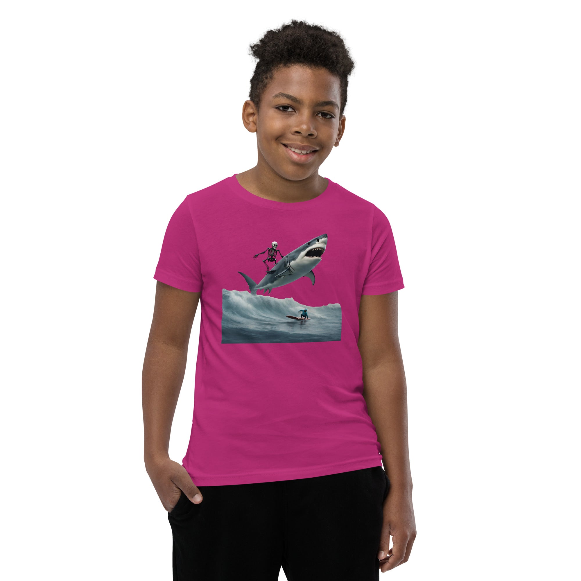 Shark Shredder Youth Short Sleeve T-Shirt