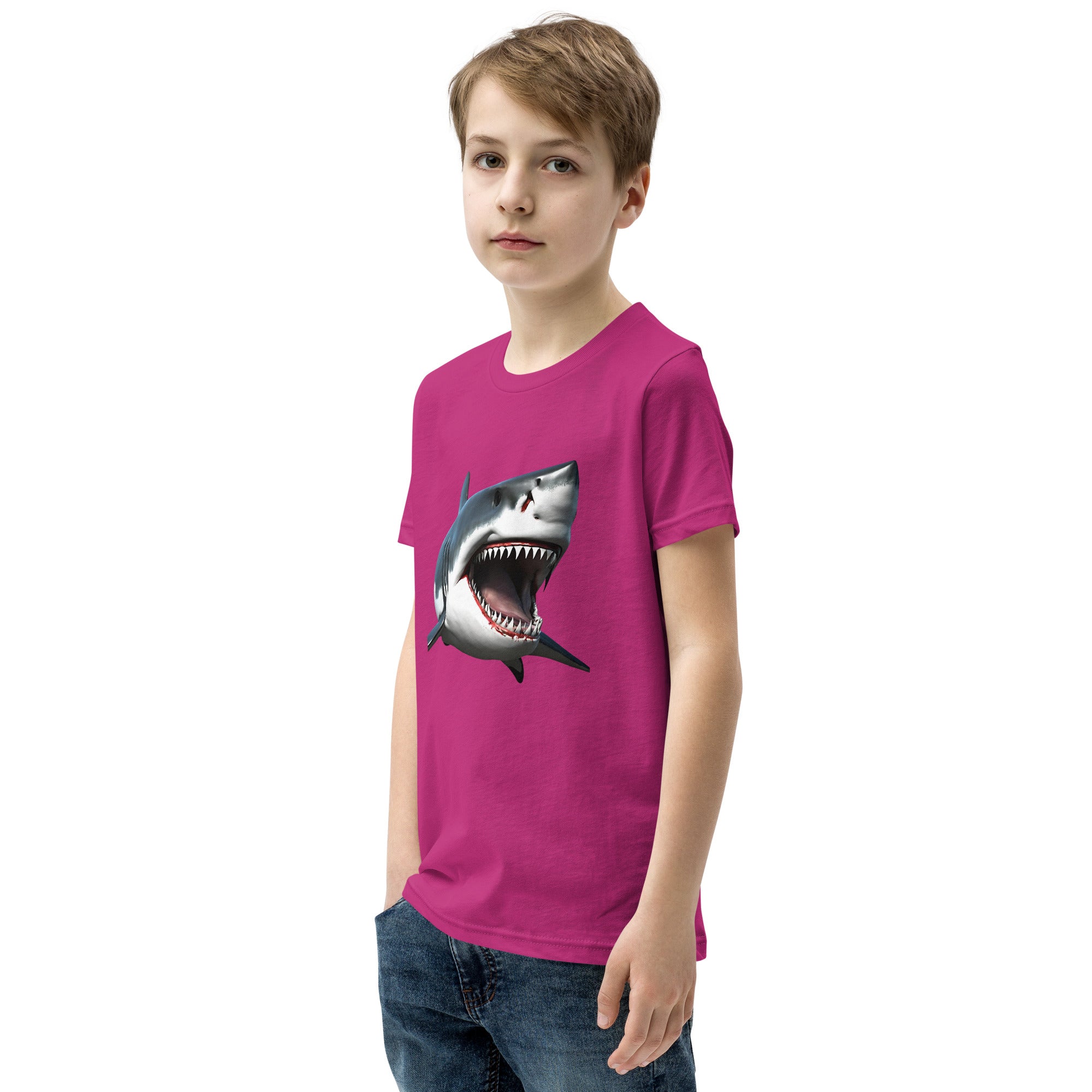 Great White Bite Youth Short Sleeve T-Shirt