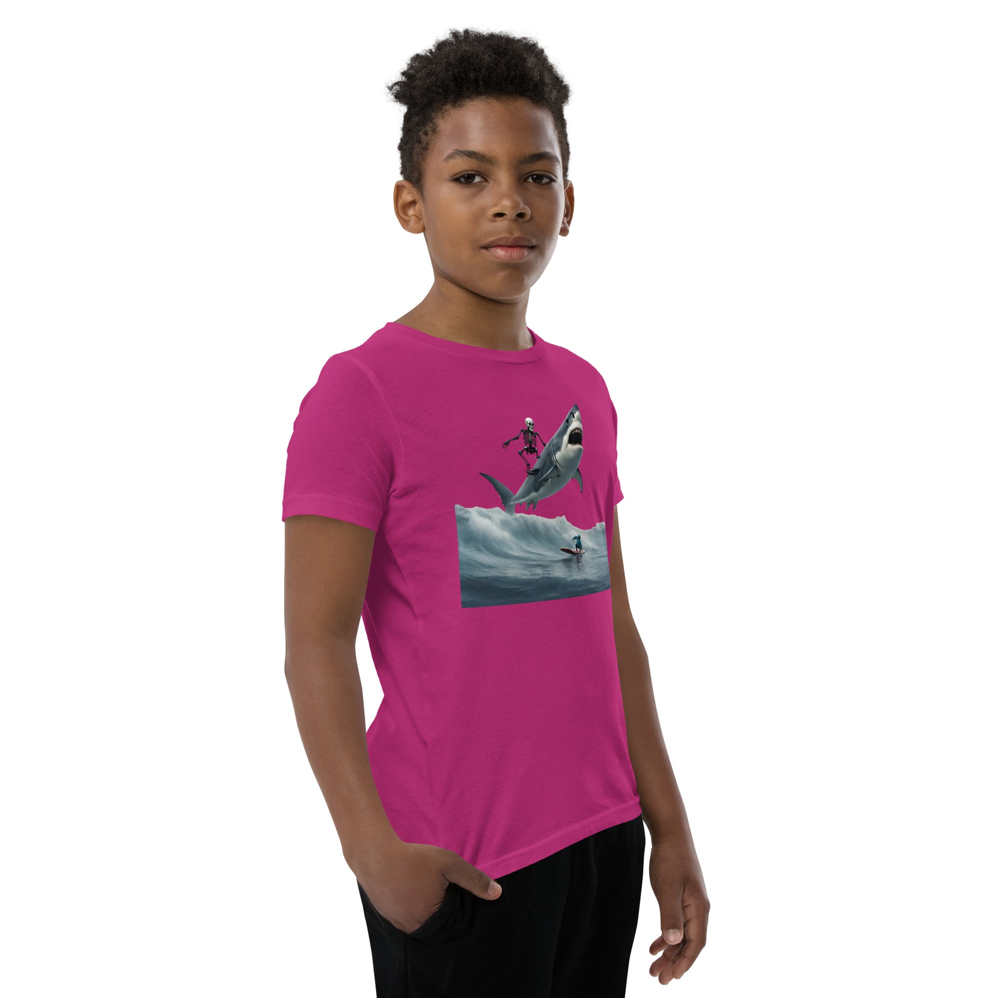 Shark Shredder Youth Short Sleeve T-Shirt