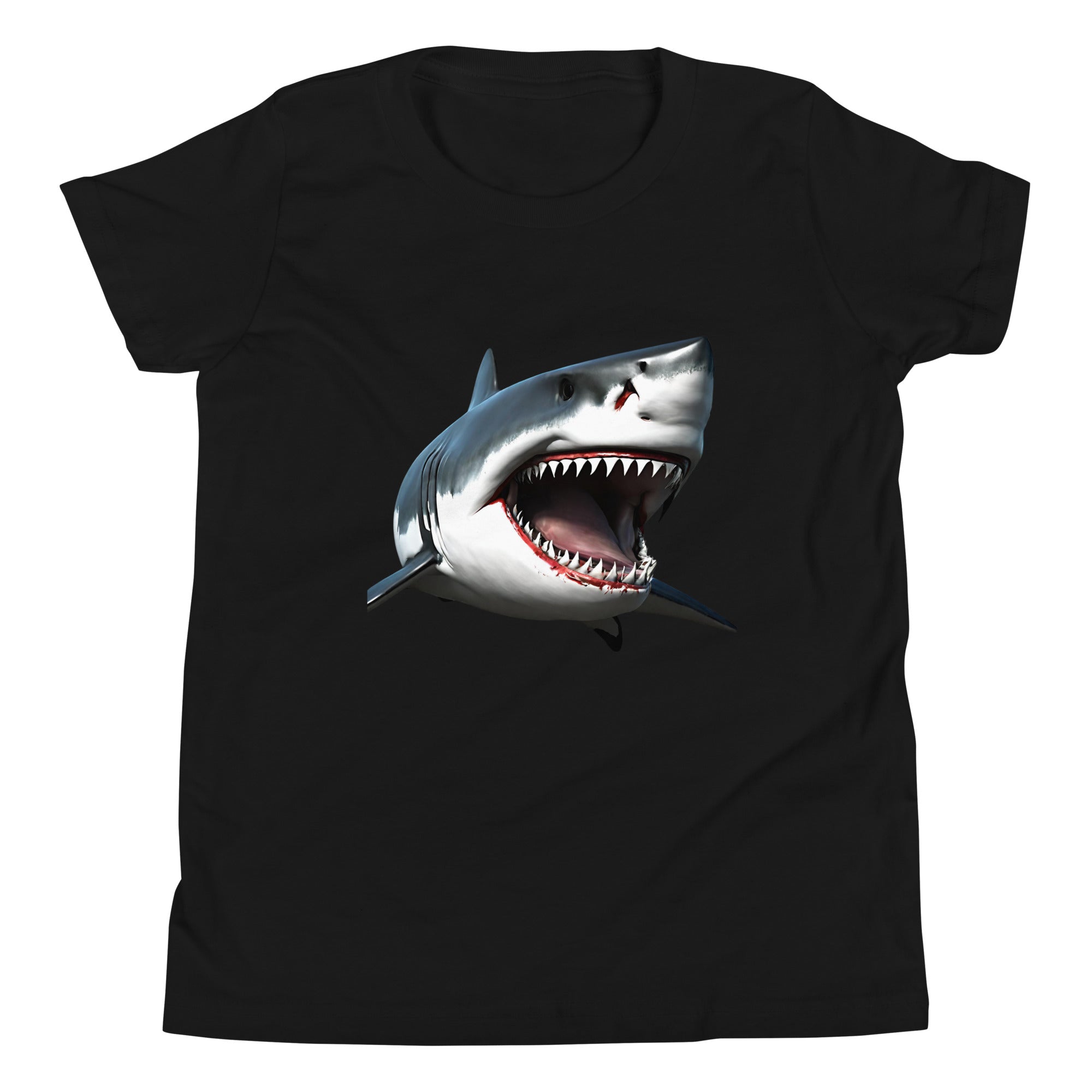 Great White Bite Youth Short Sleeve T-Shirt