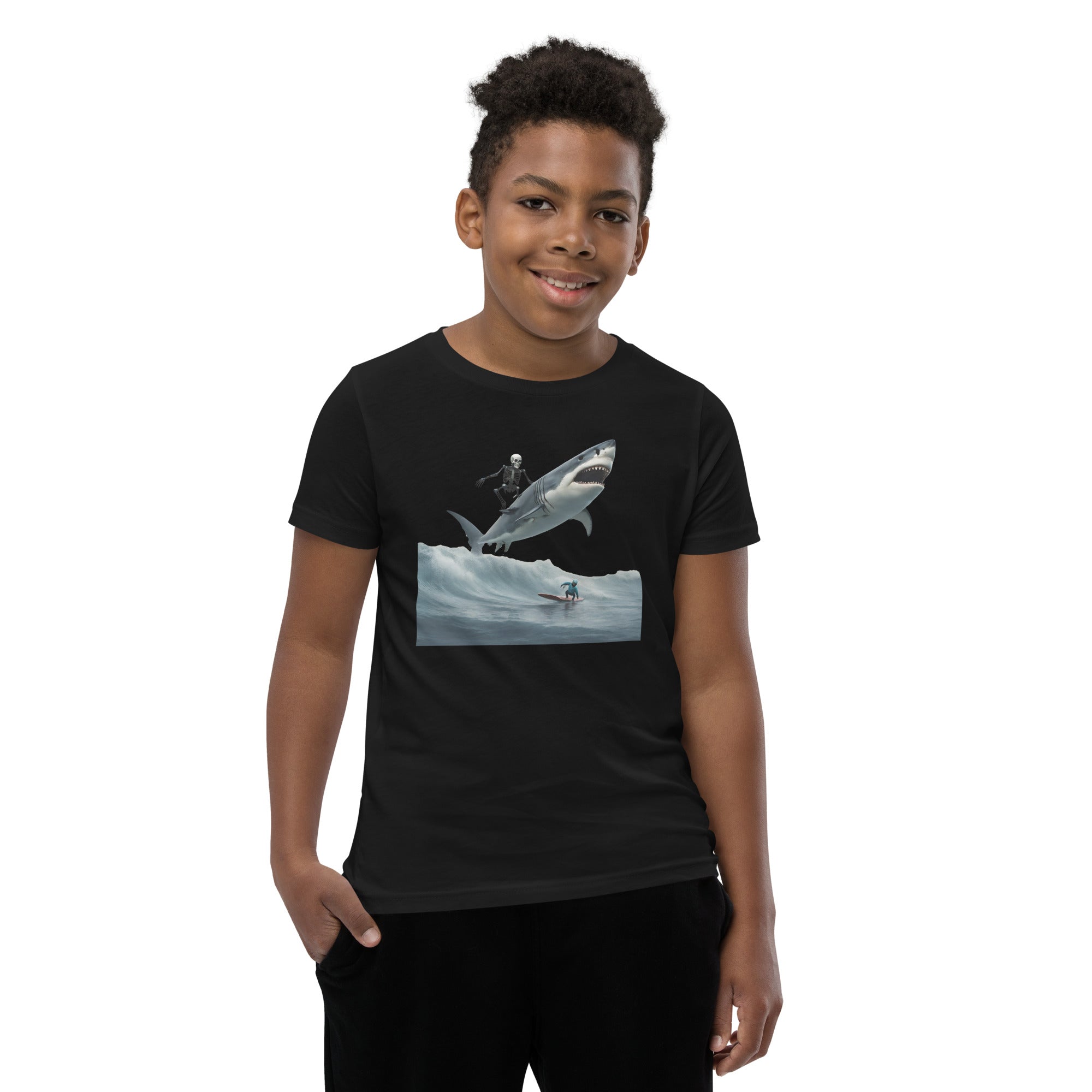 Shark Shredder Youth Short Sleeve T-Shirt