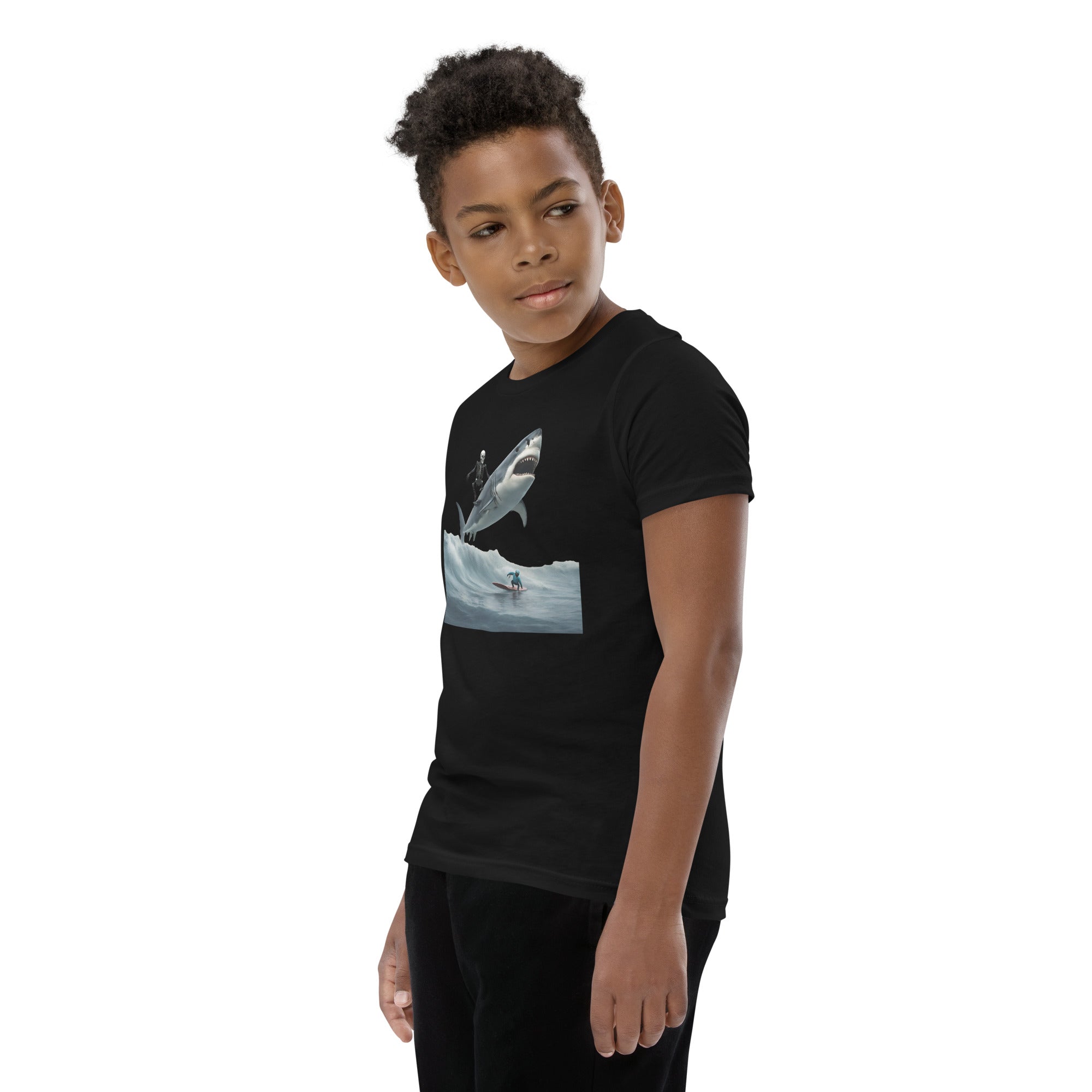 Shark Shredder Youth Short Sleeve T-Shirt