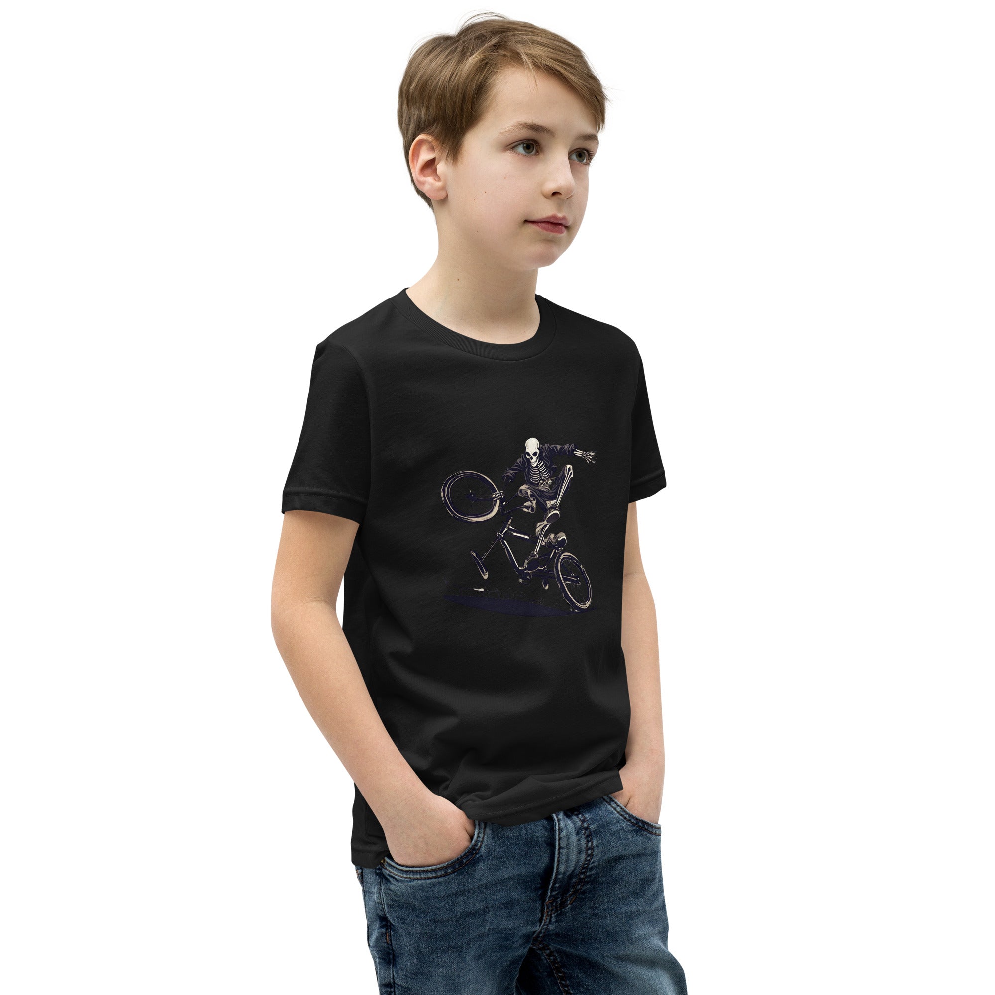 Till the Wheels Fall Off Youth Short Sleeve T-Shirt