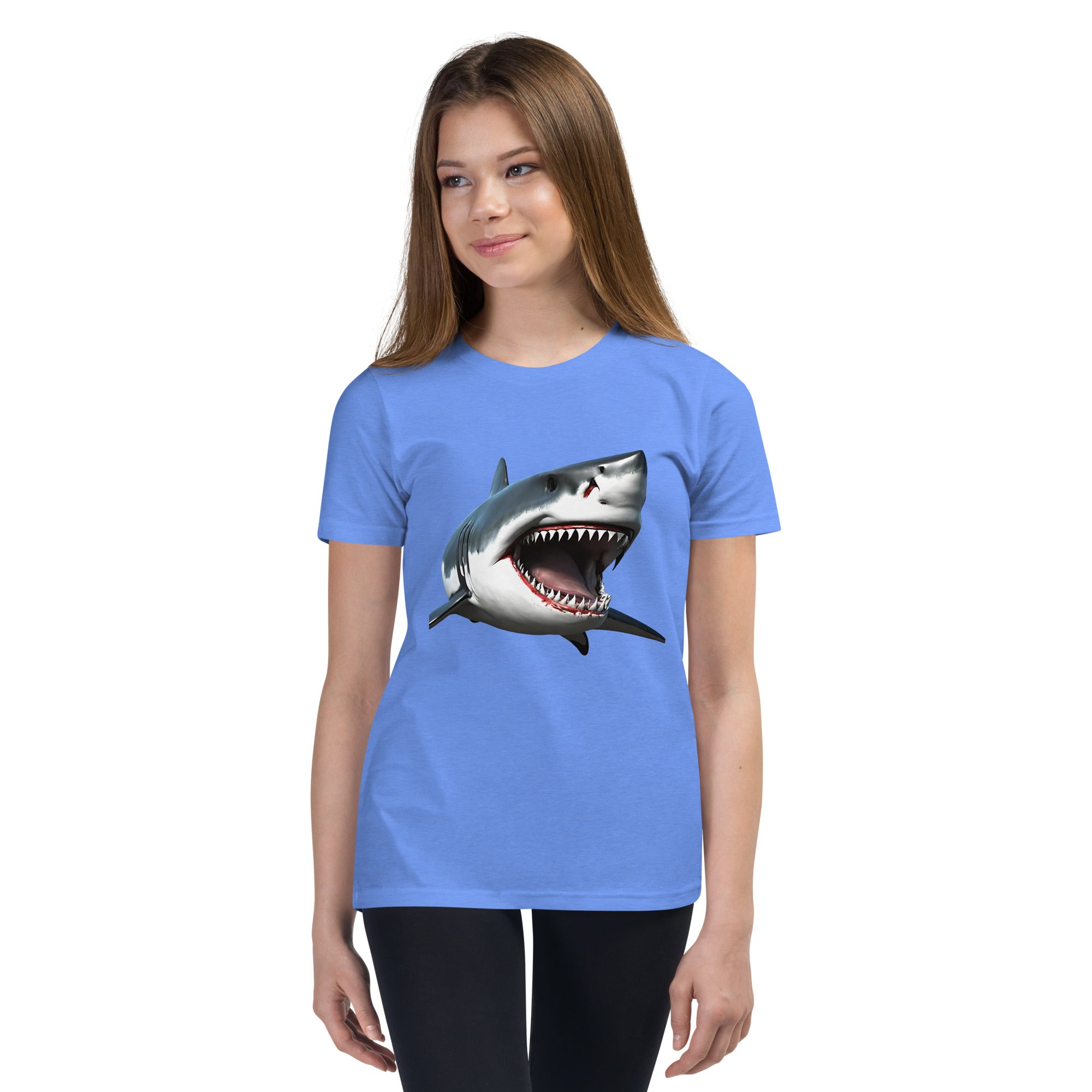 Great White Bite Youth Short Sleeve T-Shirt