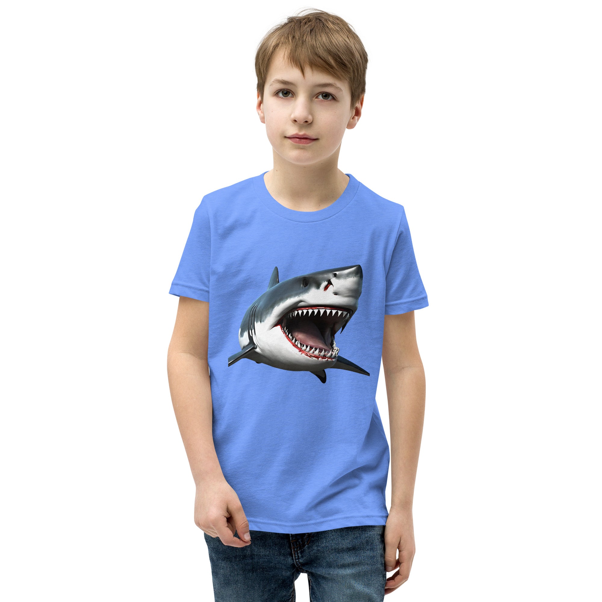 Great White Bite Youth Short Sleeve T-Shirt