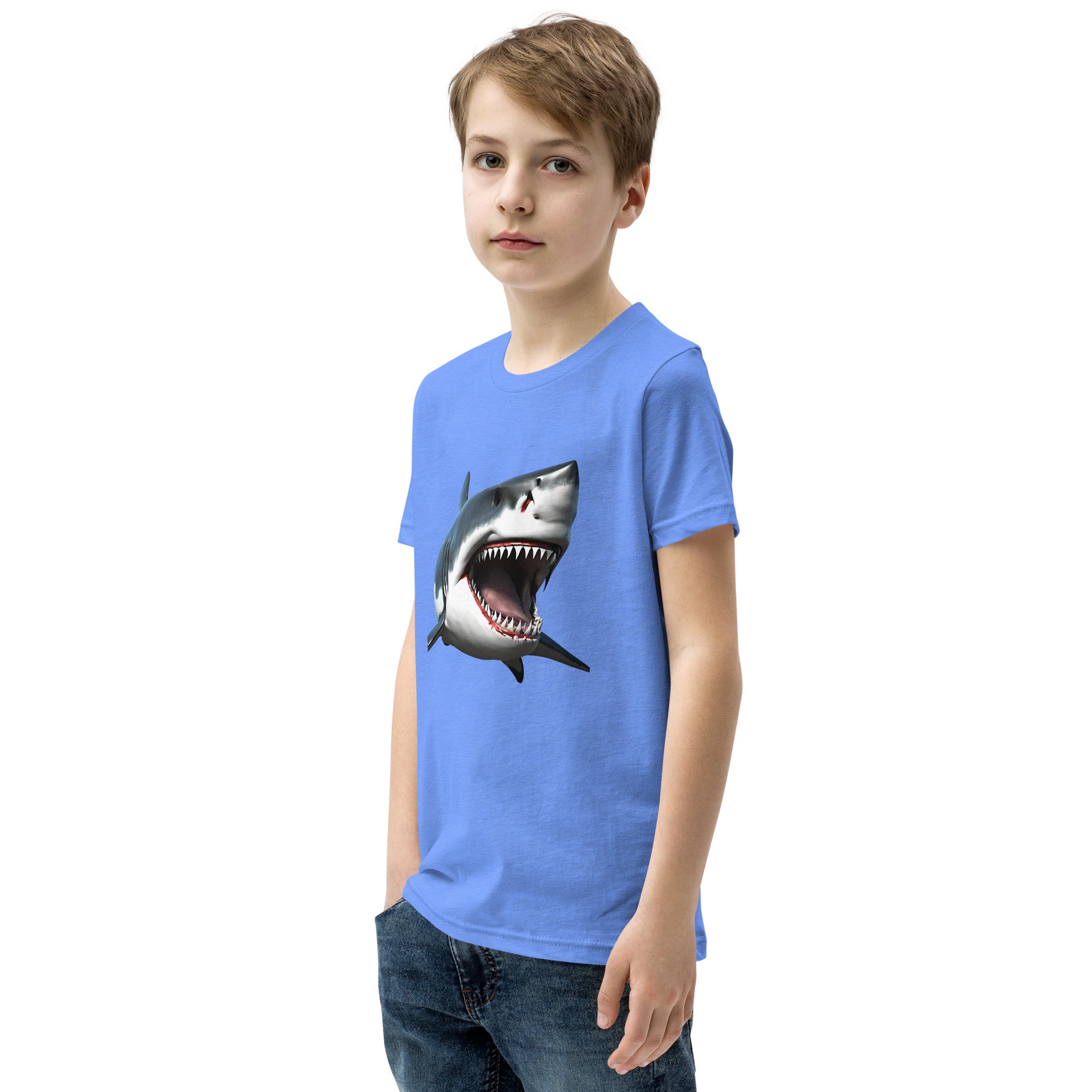 Great White Bite Youth Short Sleeve T-Shirt