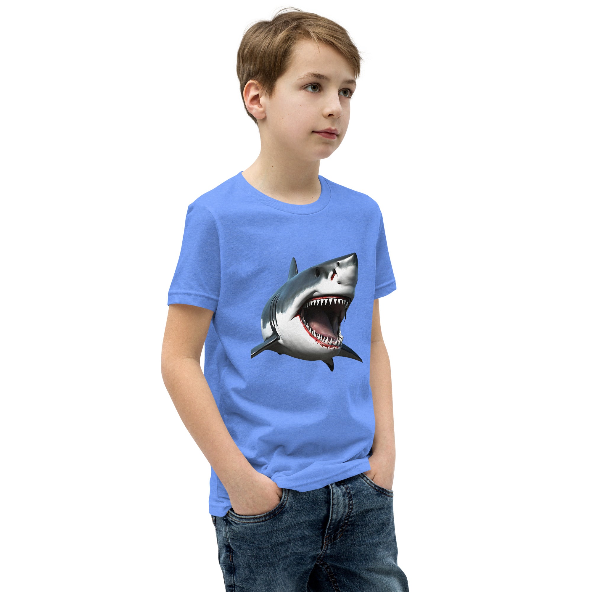 Great White Bite Youth Short Sleeve T-Shirt