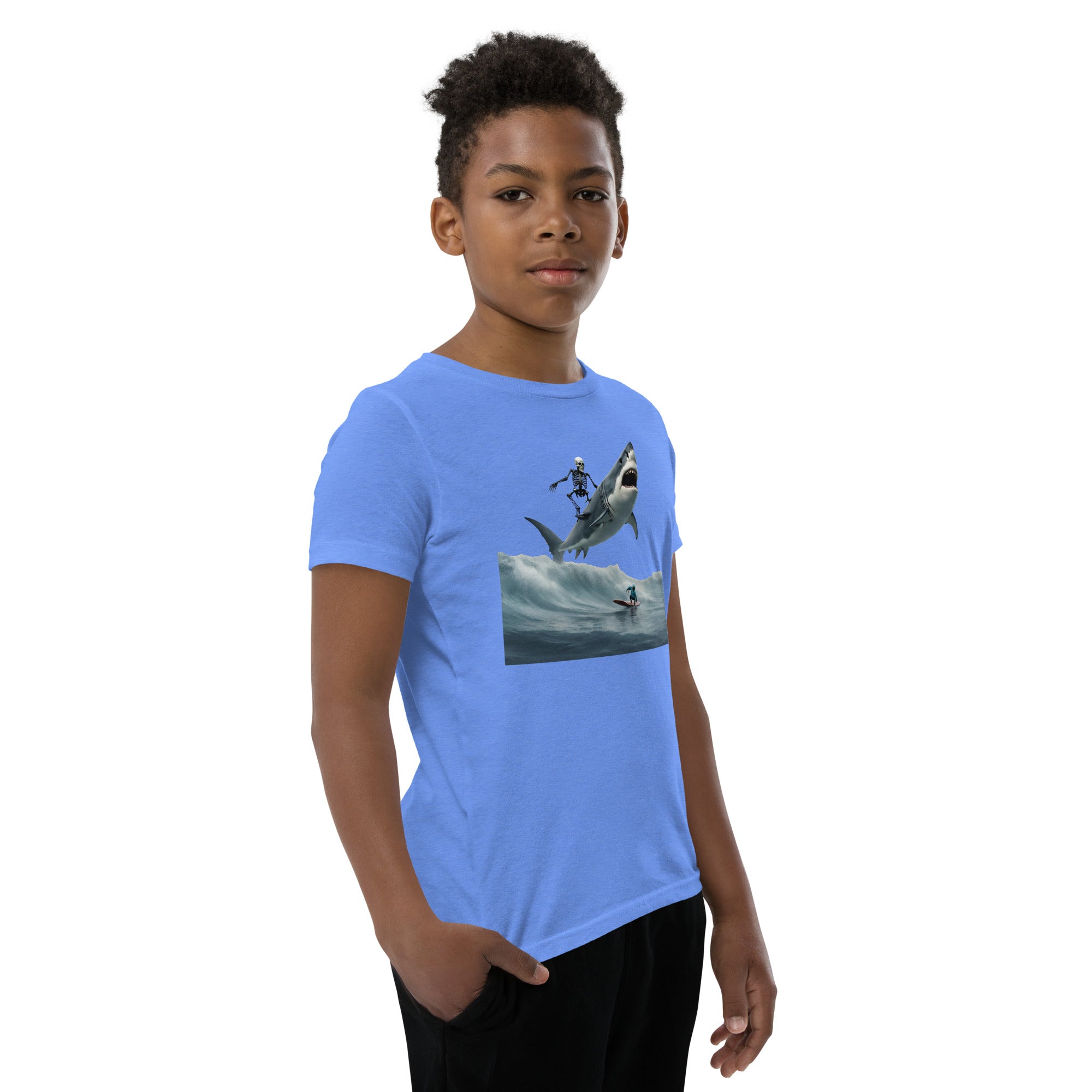 Shark Shredder Youth Short Sleeve T-Shirt