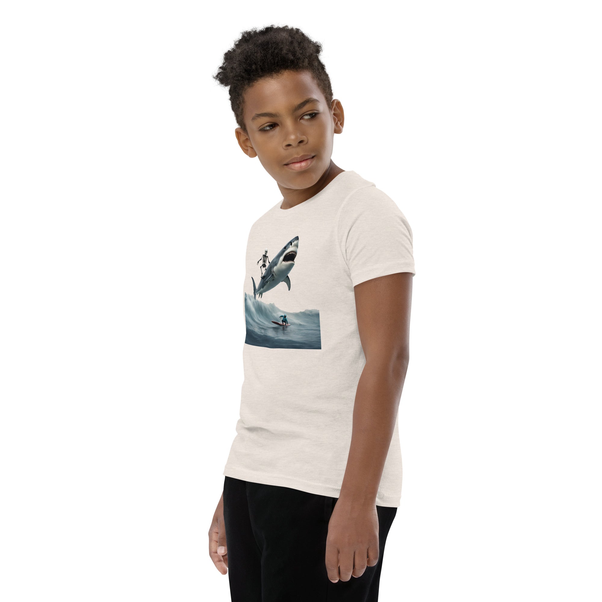 Shark Shredder Youth Short Sleeve T-Shirt