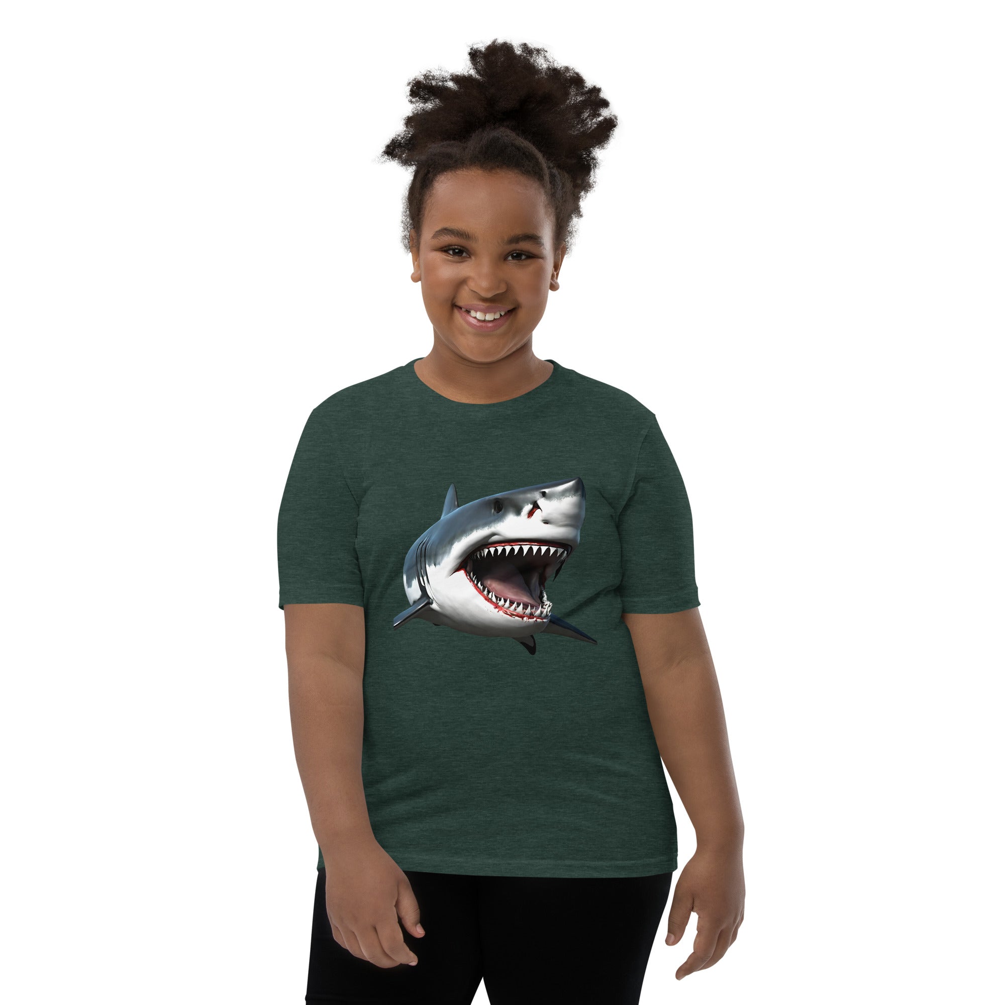 Great White Bite Youth Short Sleeve T-Shirt