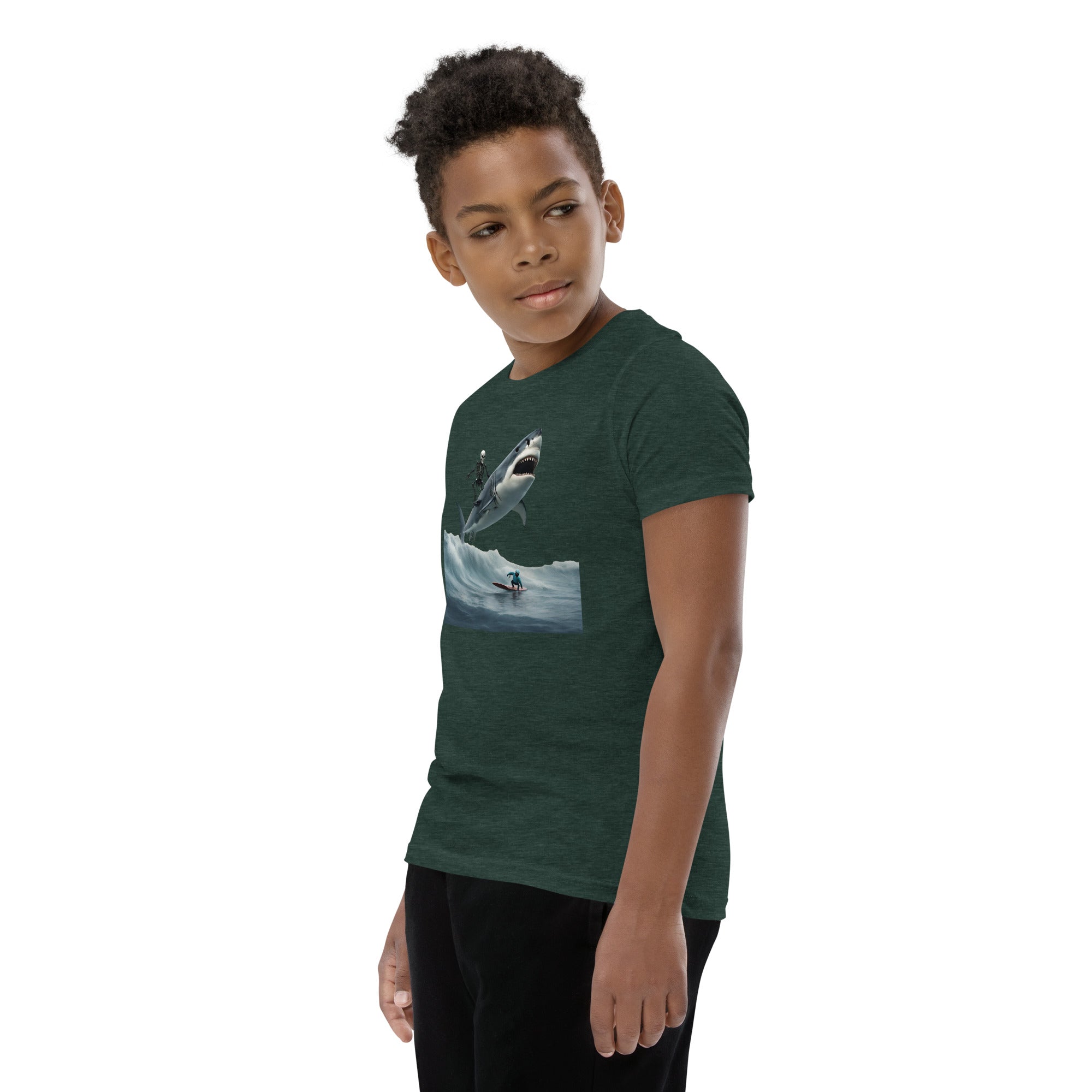 Shark Shredder Youth Short Sleeve T-Shirt