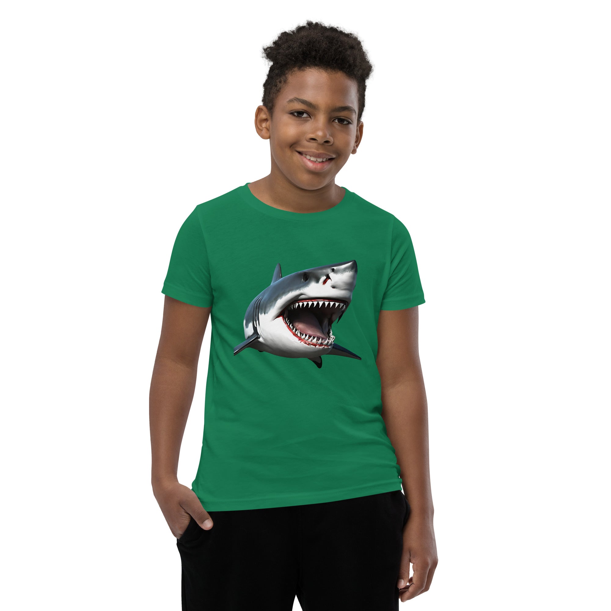 Great White Bite Youth Short Sleeve T-Shirt