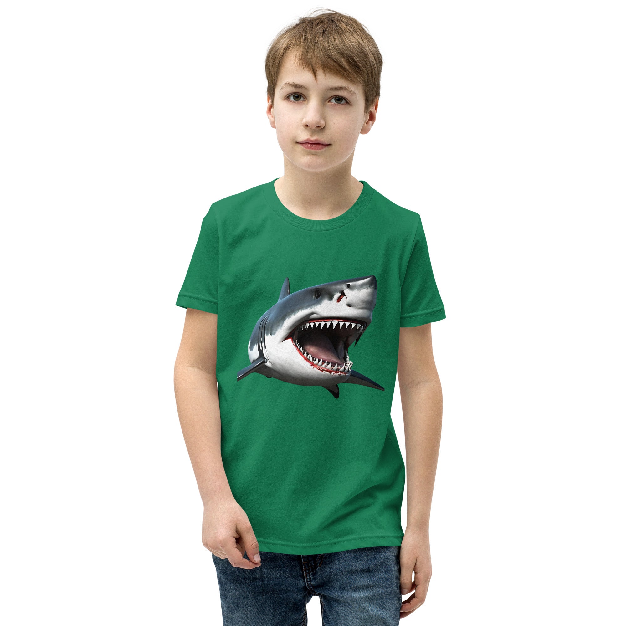 Great White Bite Youth Short Sleeve T-Shirt