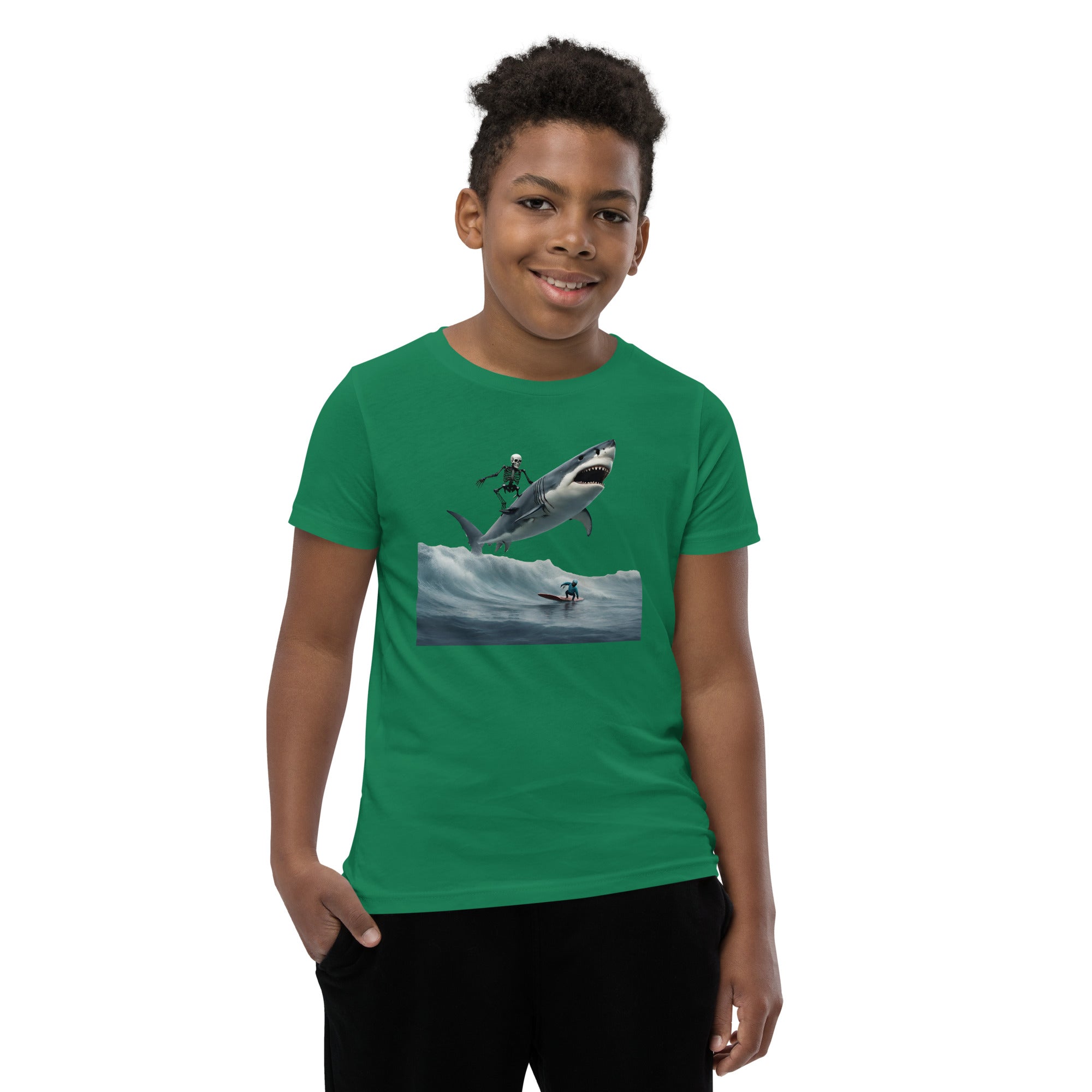 Shark Shredder Youth Short Sleeve T-Shirt