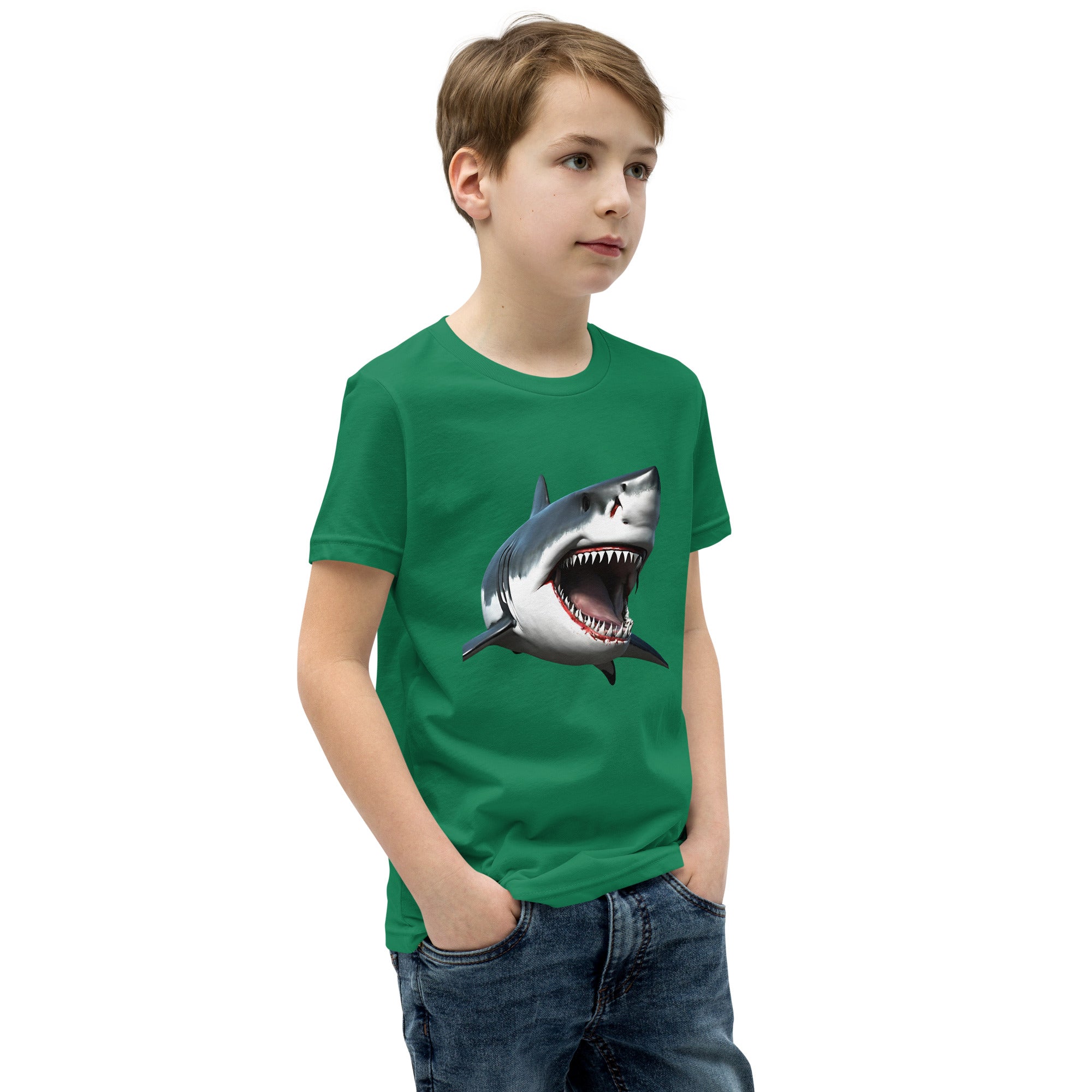 Great White Bite Youth Short Sleeve T-Shirt