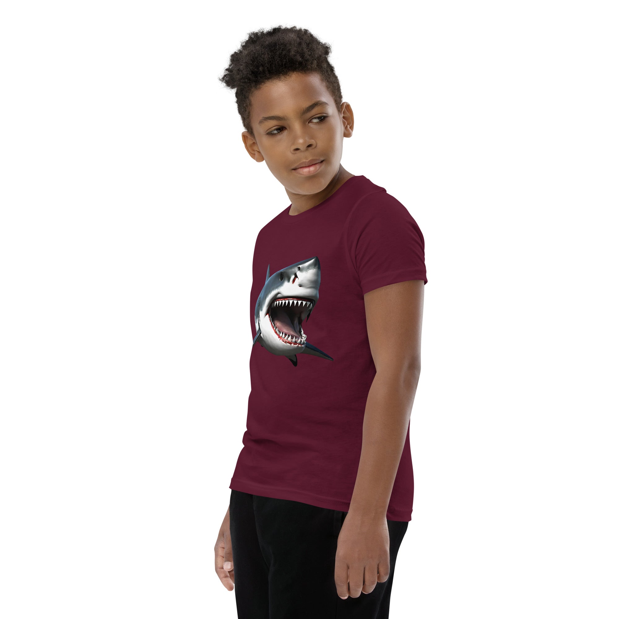 Great White Bite Youth Short Sleeve T-Shirt