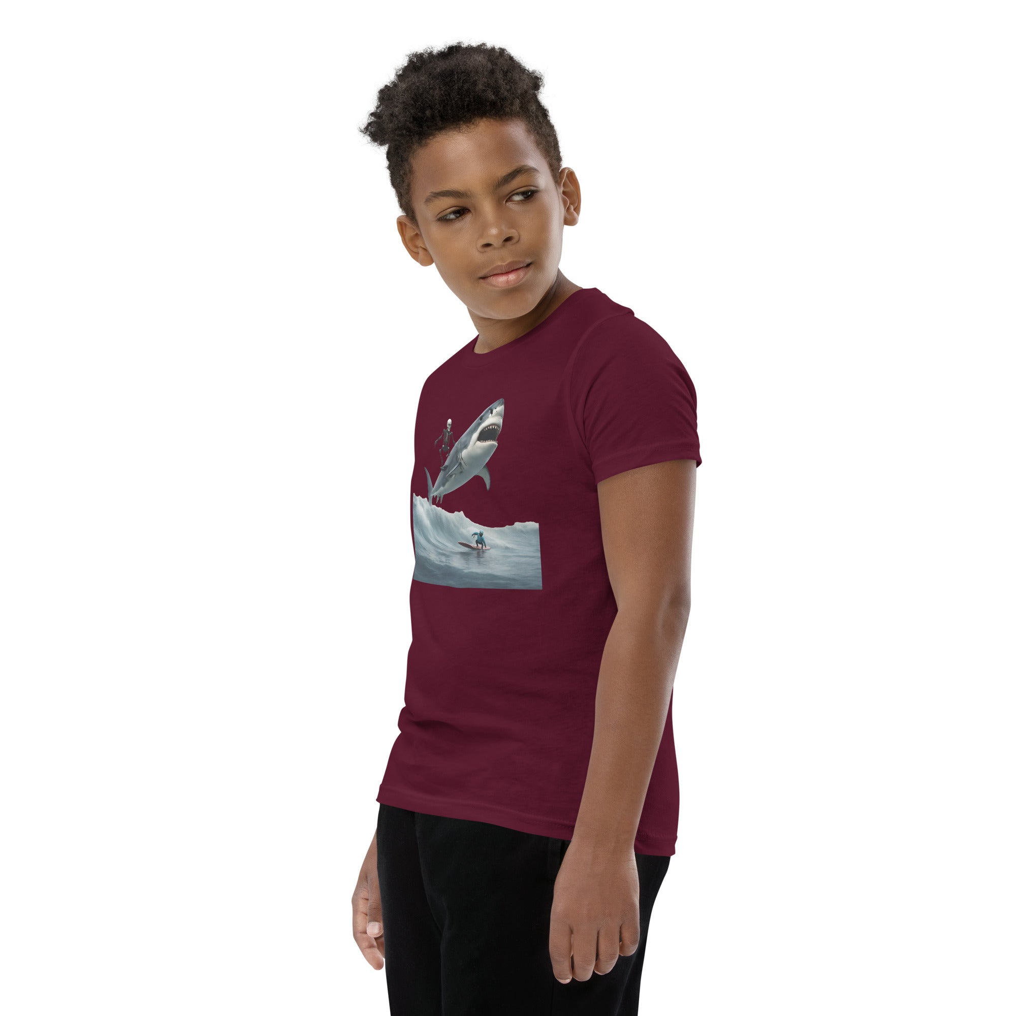 Shark Shredder Youth Short Sleeve T-Shirt