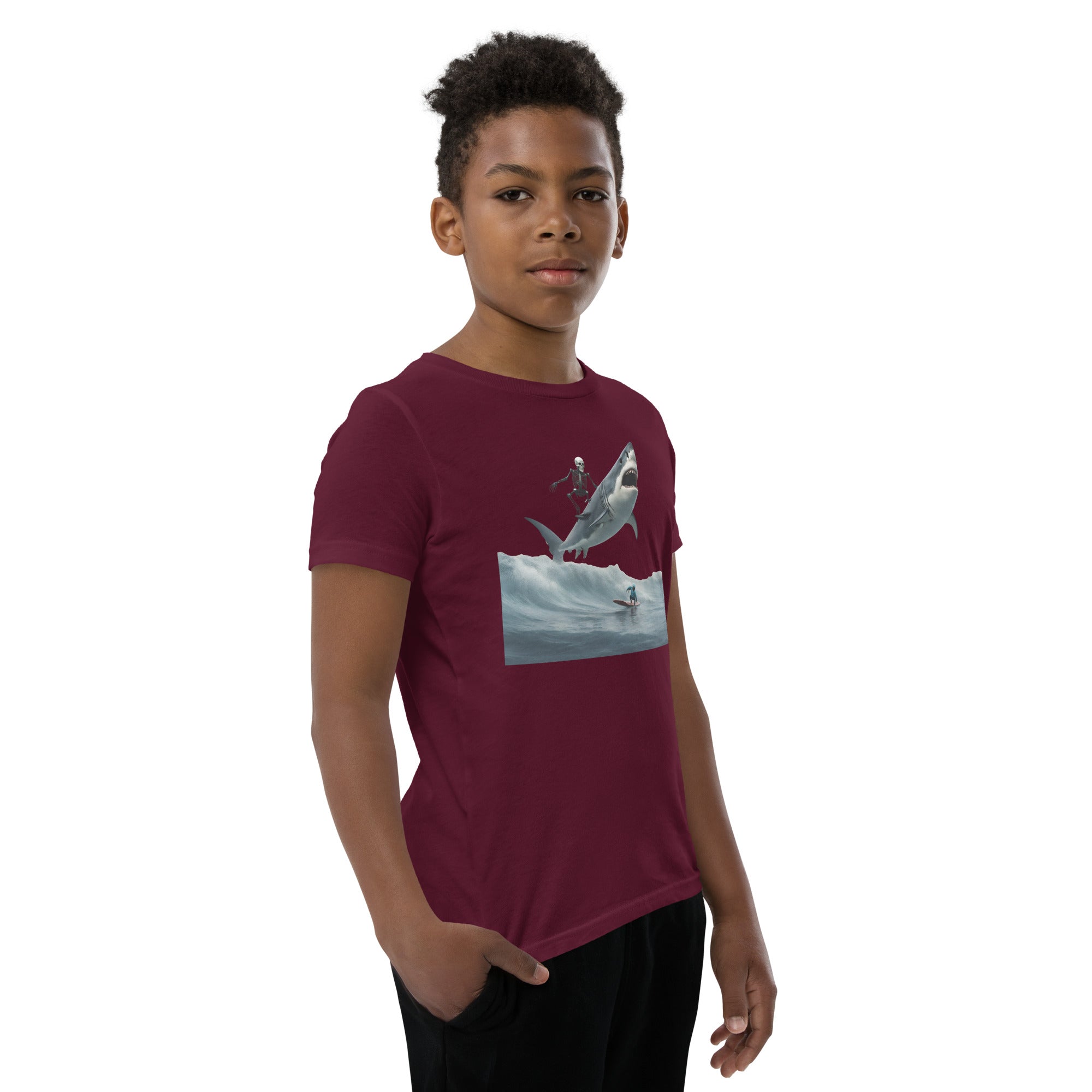 Shark Shredder Youth Short Sleeve T-Shirt