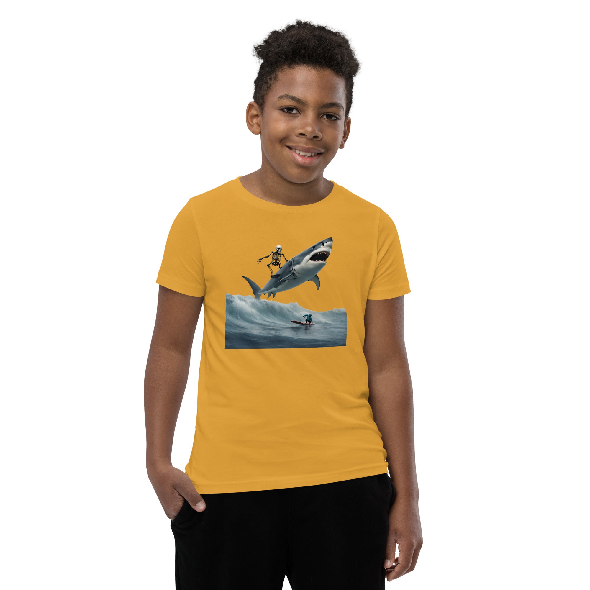 Shark Shredder Youth Short Sleeve T-Shirt