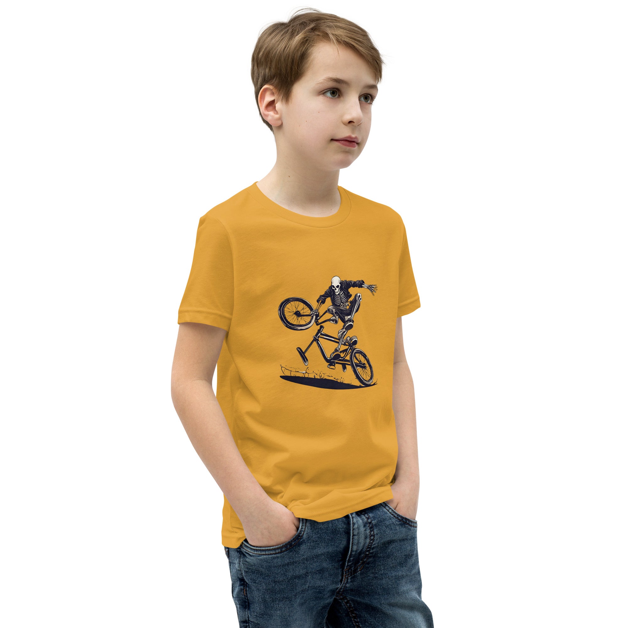 Till the Wheels Fall Off Youth Short Sleeve T-Shirt