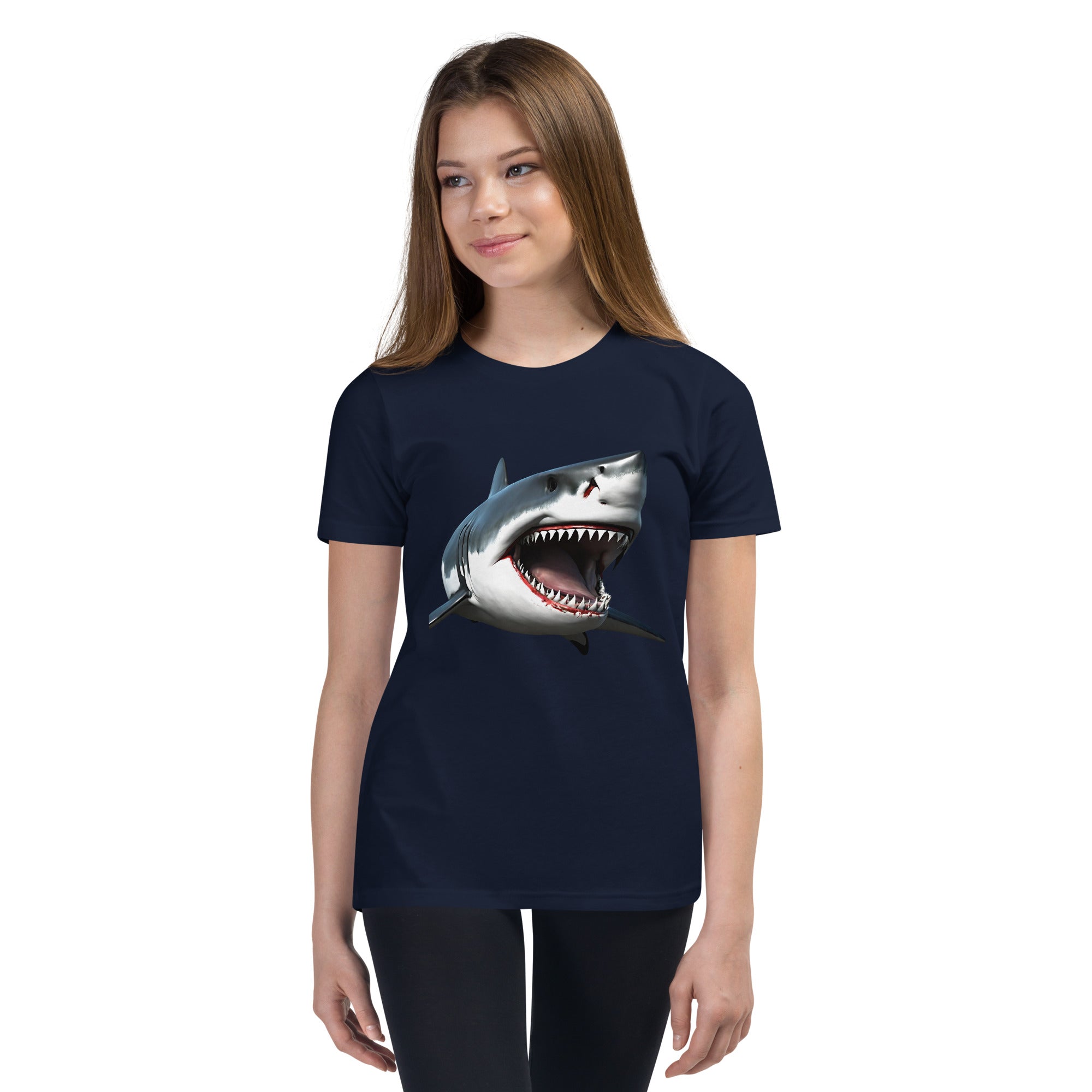 Great White Bite Youth Short Sleeve T-Shirt