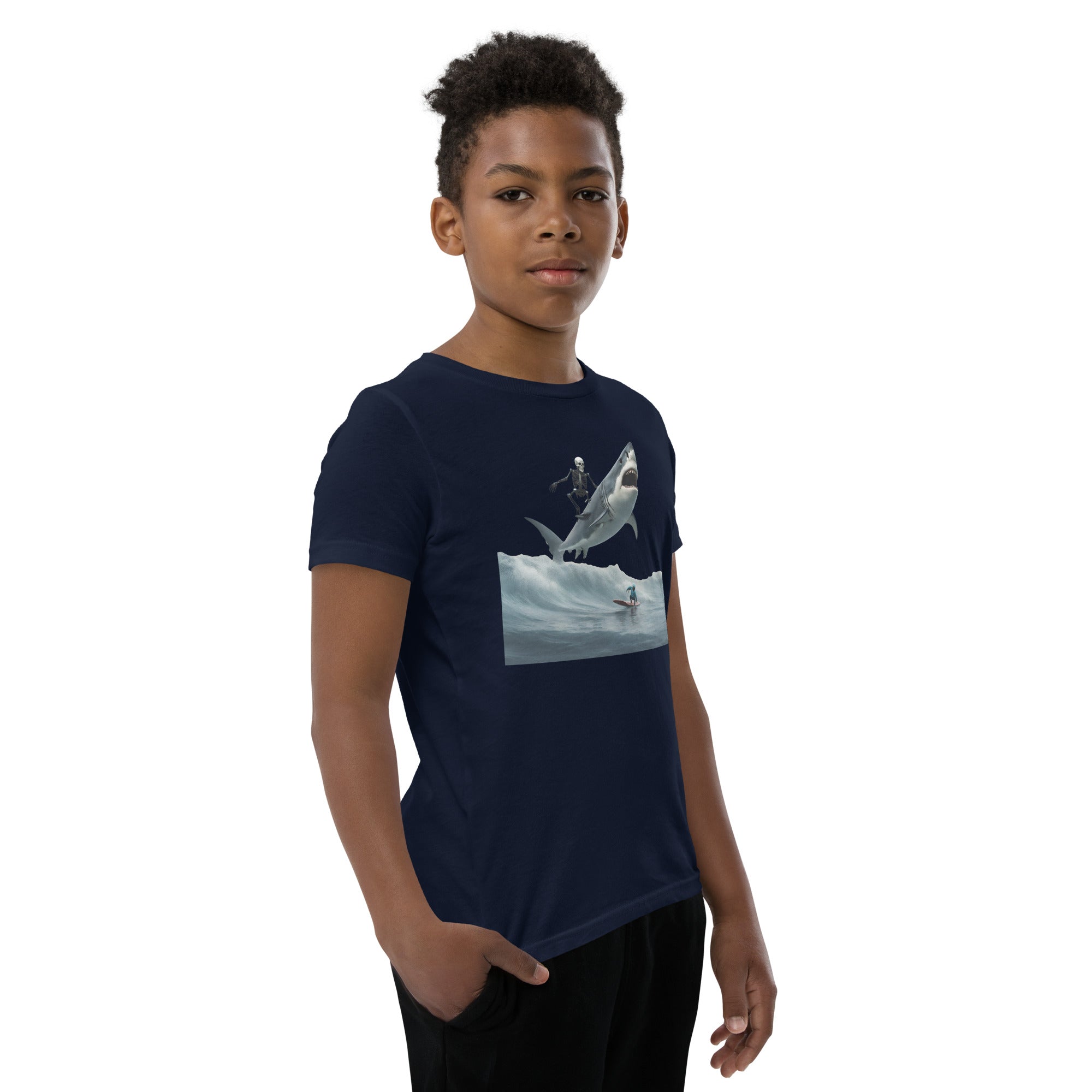 Shark Shredder Youth Short Sleeve T-Shirt