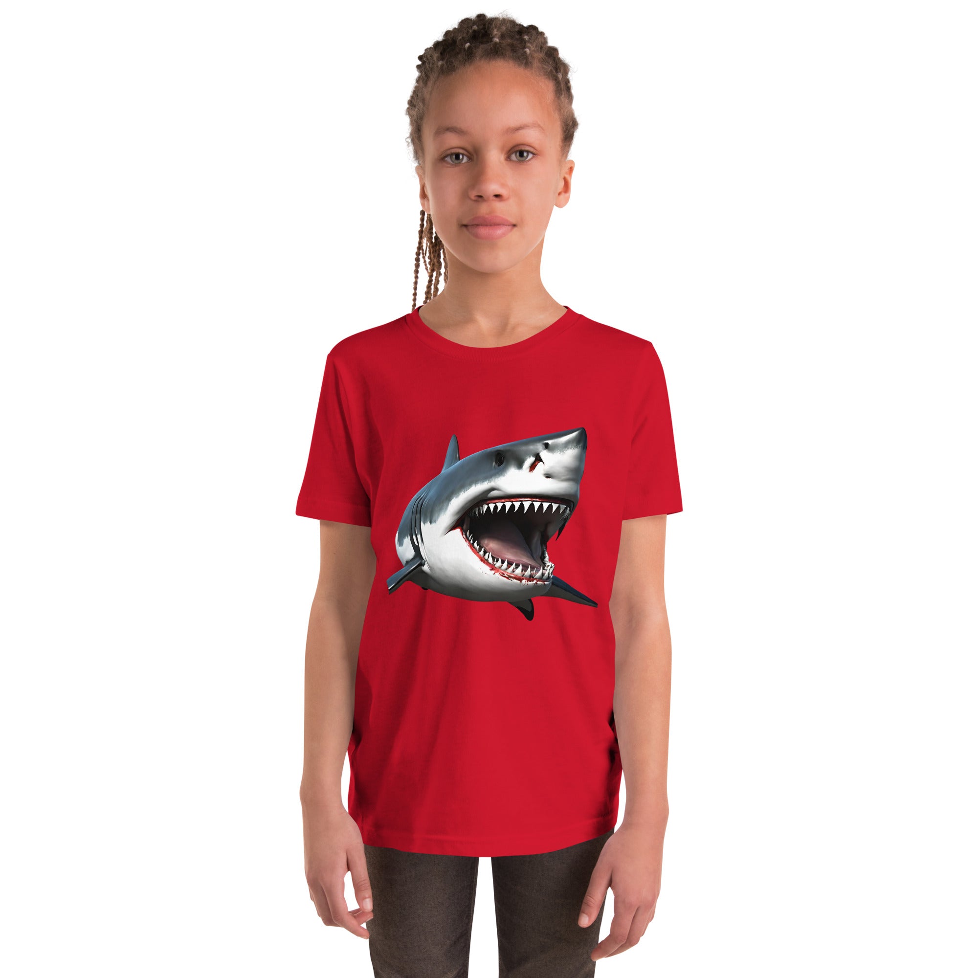 Great White Bite Youth Short Sleeve T-Shirt