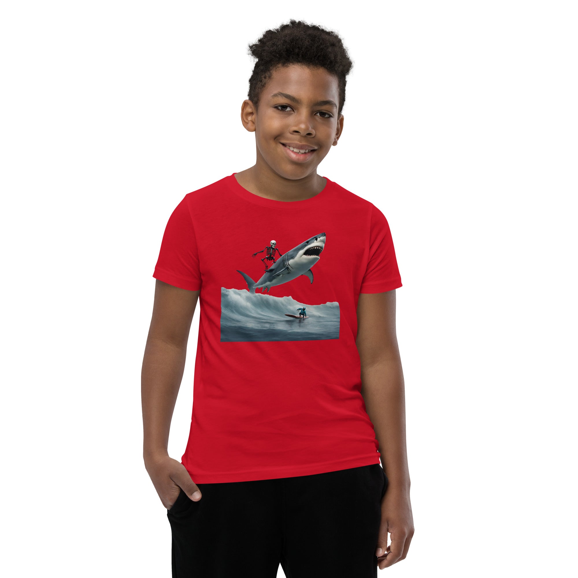 Shark Shredder Youth Short Sleeve T-Shirt