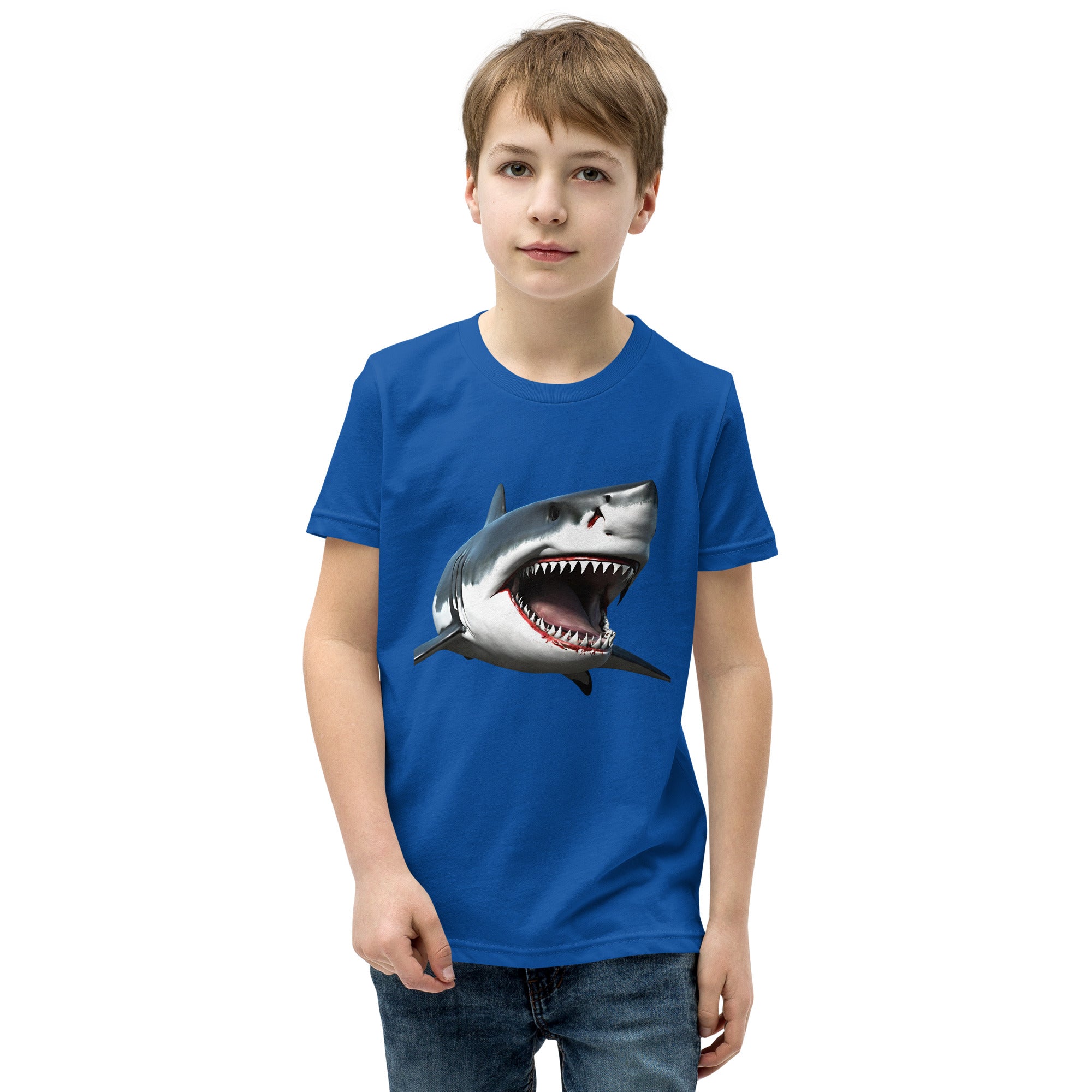 Great White Bite Youth Short Sleeve T-Shirt