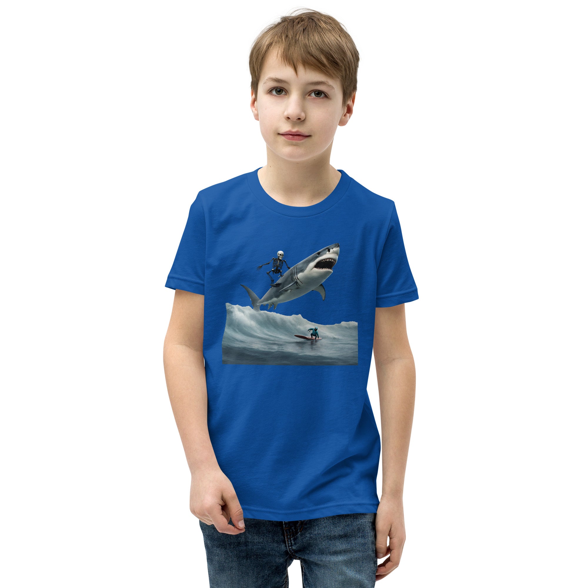 Shark Shredder Youth Short Sleeve T-Shirt