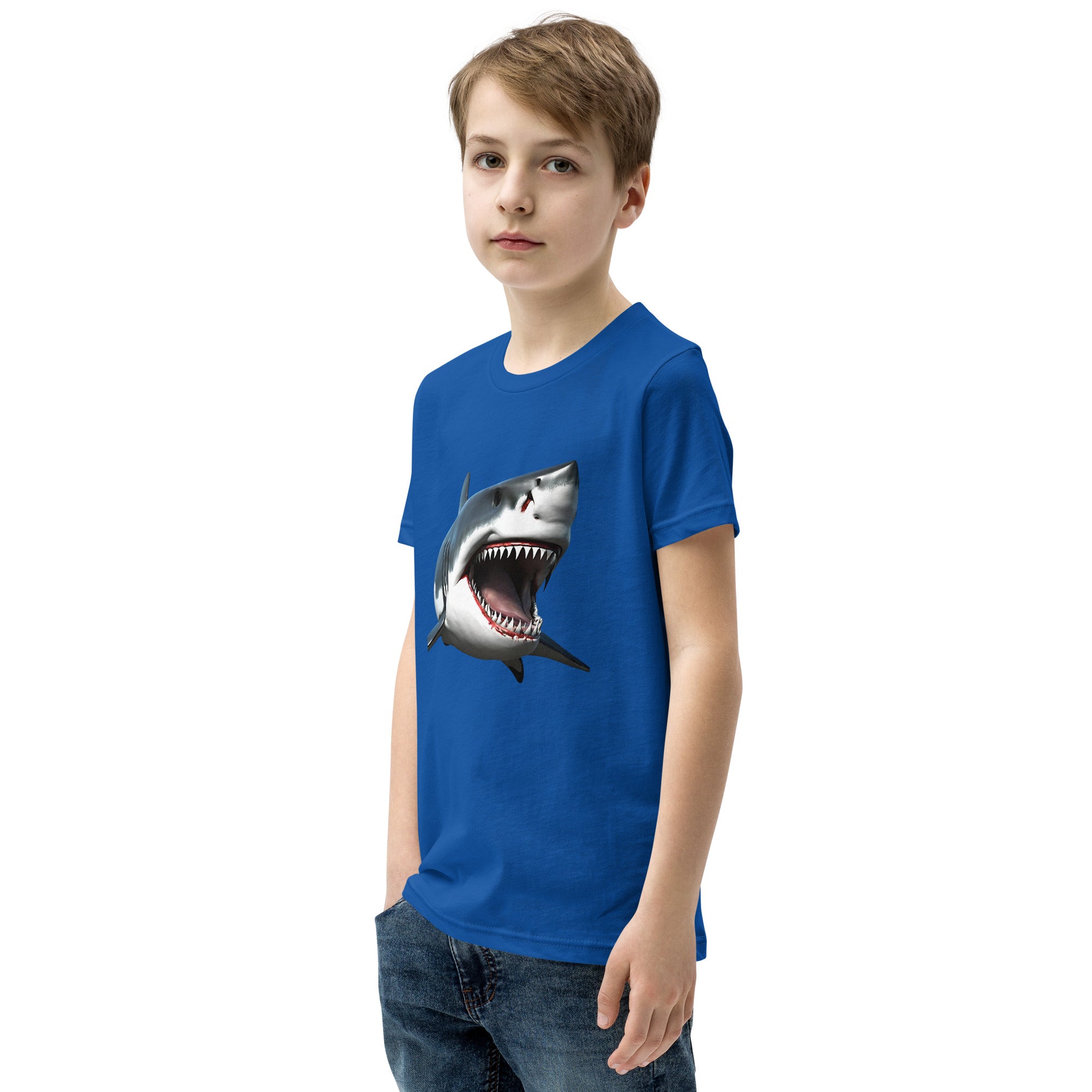 Great White Bite Youth Short Sleeve T-Shirt