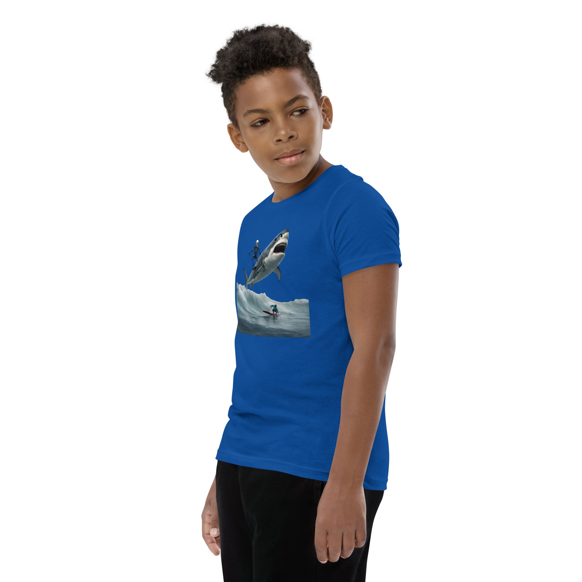 Shark Shredder Youth Short Sleeve T-Shirt