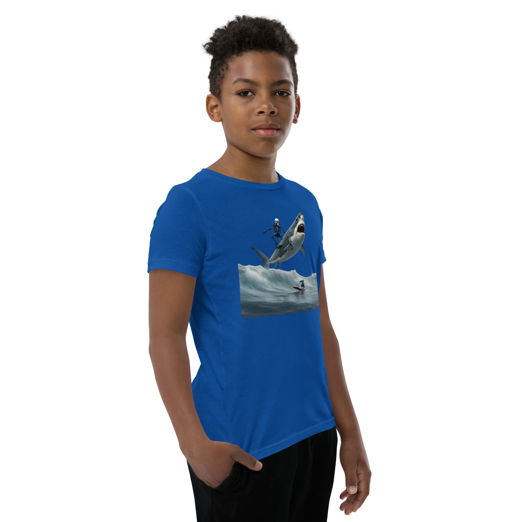 Shark Shredder Youth Short Sleeve T-Shirt