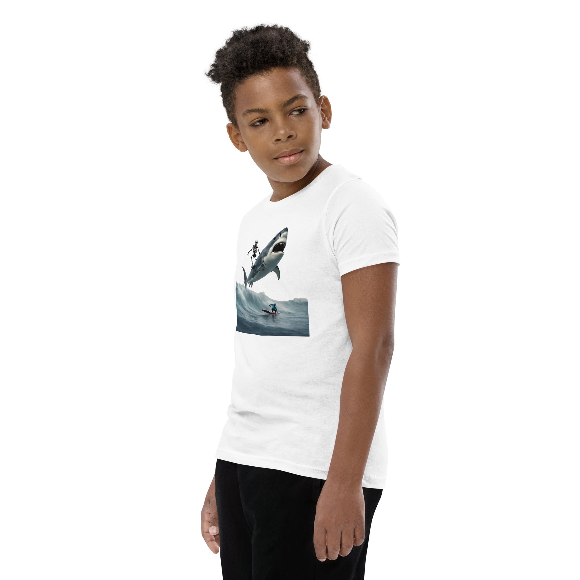 Shark Shredder Youth Short Sleeve T-Shirt